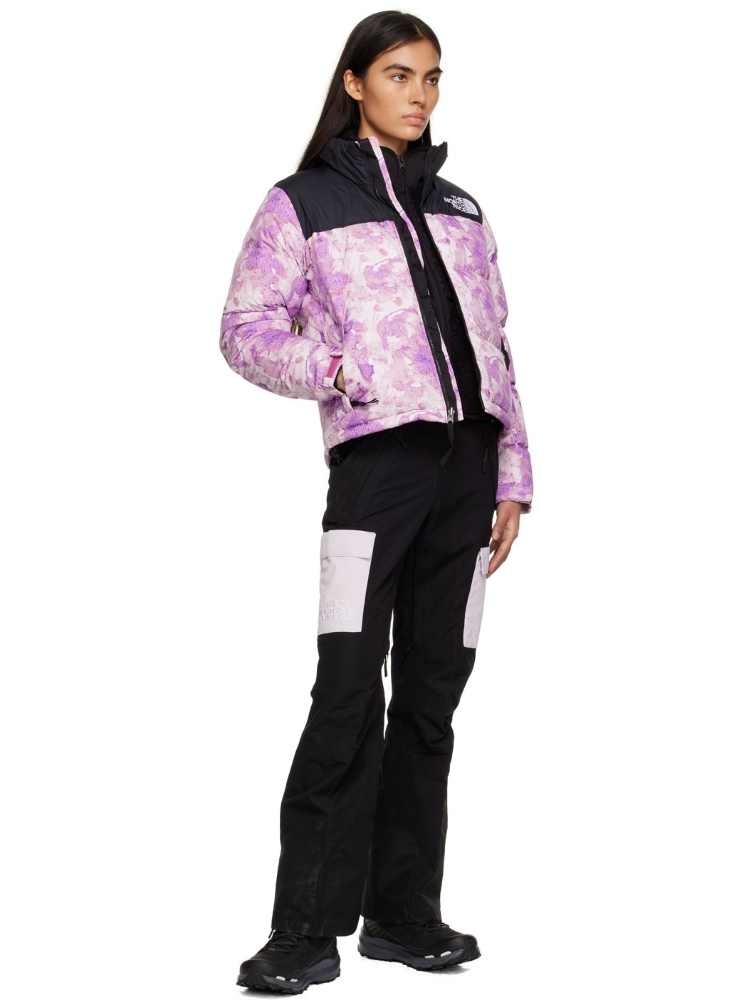 Purple 1996 Retro Nuptse Packable Down Jacket - 4