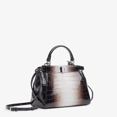 FENDI Crocodile leather bag in graduated colors outlook