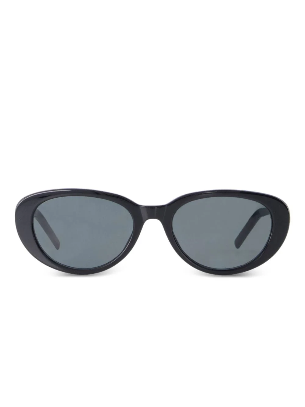 oval-frame sunglasses - 1