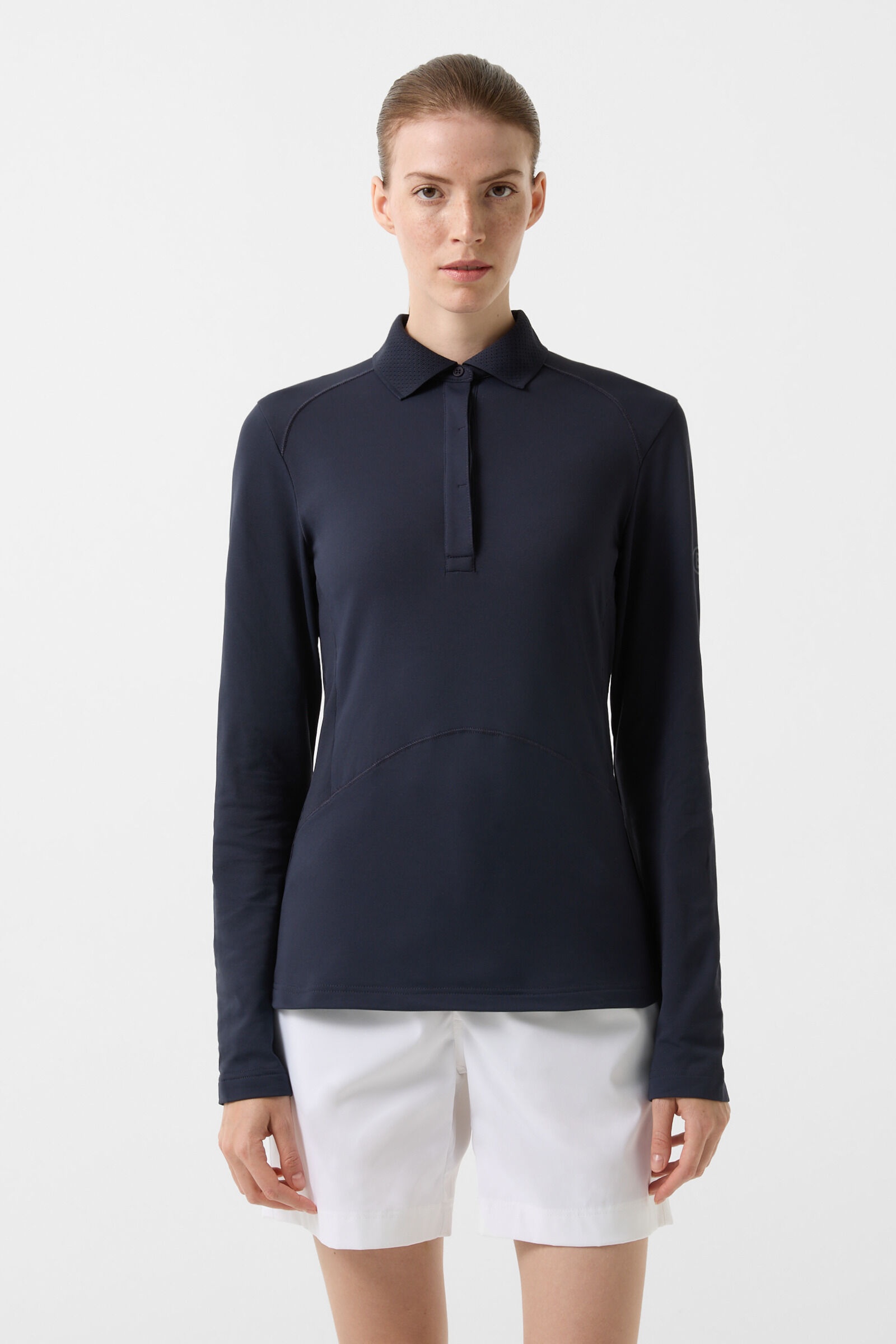 Gisella Functional polo shirt in Navy blue - 2