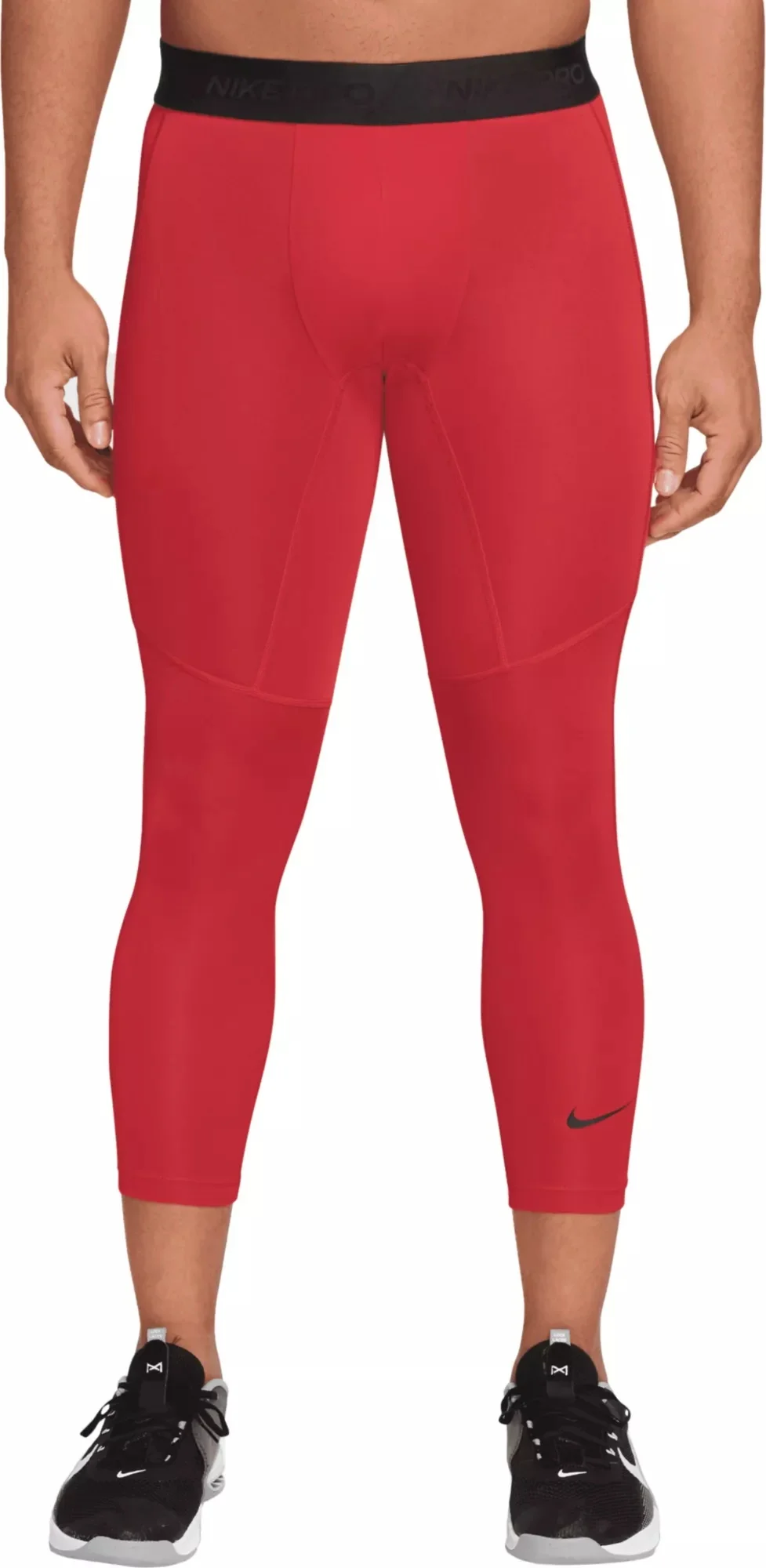 Nike Pro Men's Dri-FIT 3/4 길이 피트니스 꽉 - 1