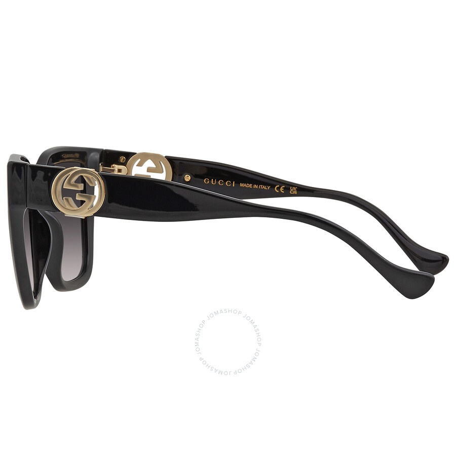 Gucci Grey Gradient Square Ladies Sunglasses GG1023S 008 54 - 4