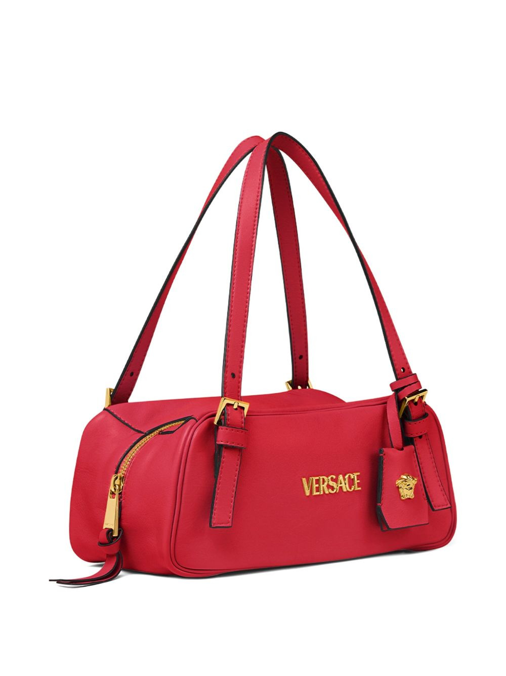 Tag Bowling buckle-detail shoulder bag - 4