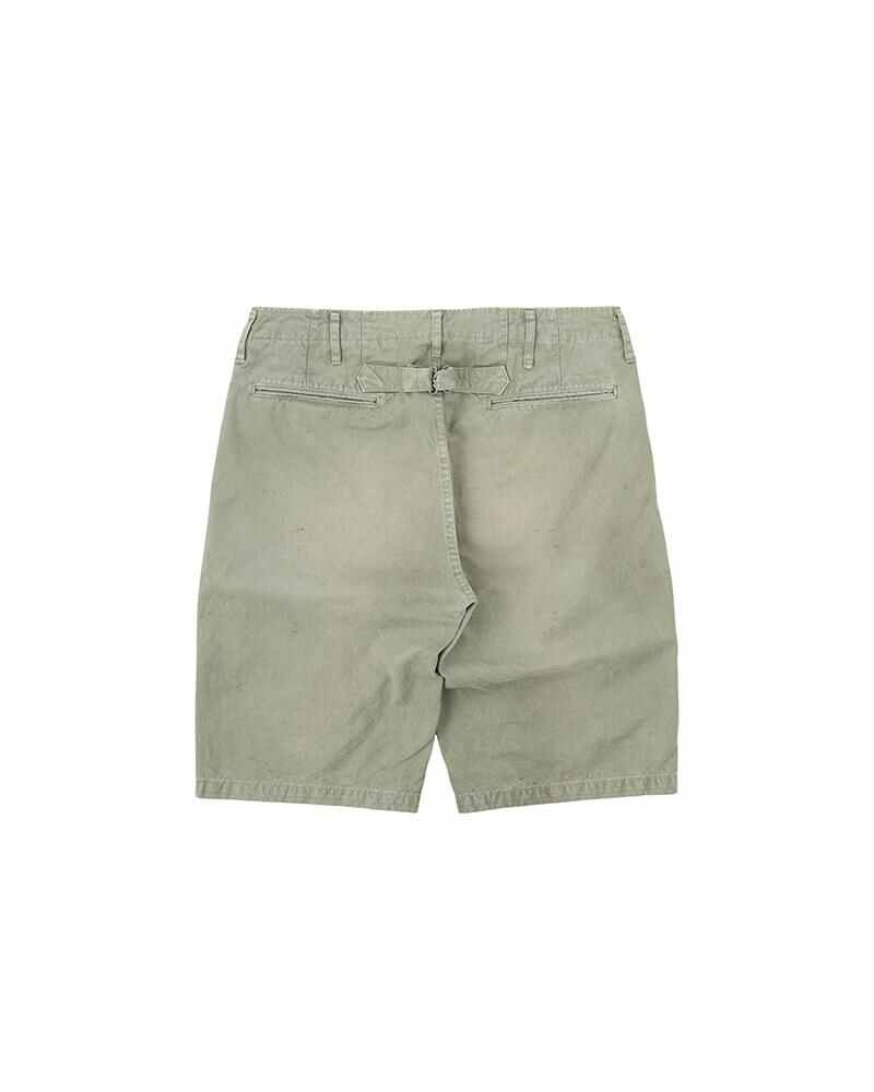 visvim CHINO SHORTS DMGD LT.GREEN | REVERSIBLE