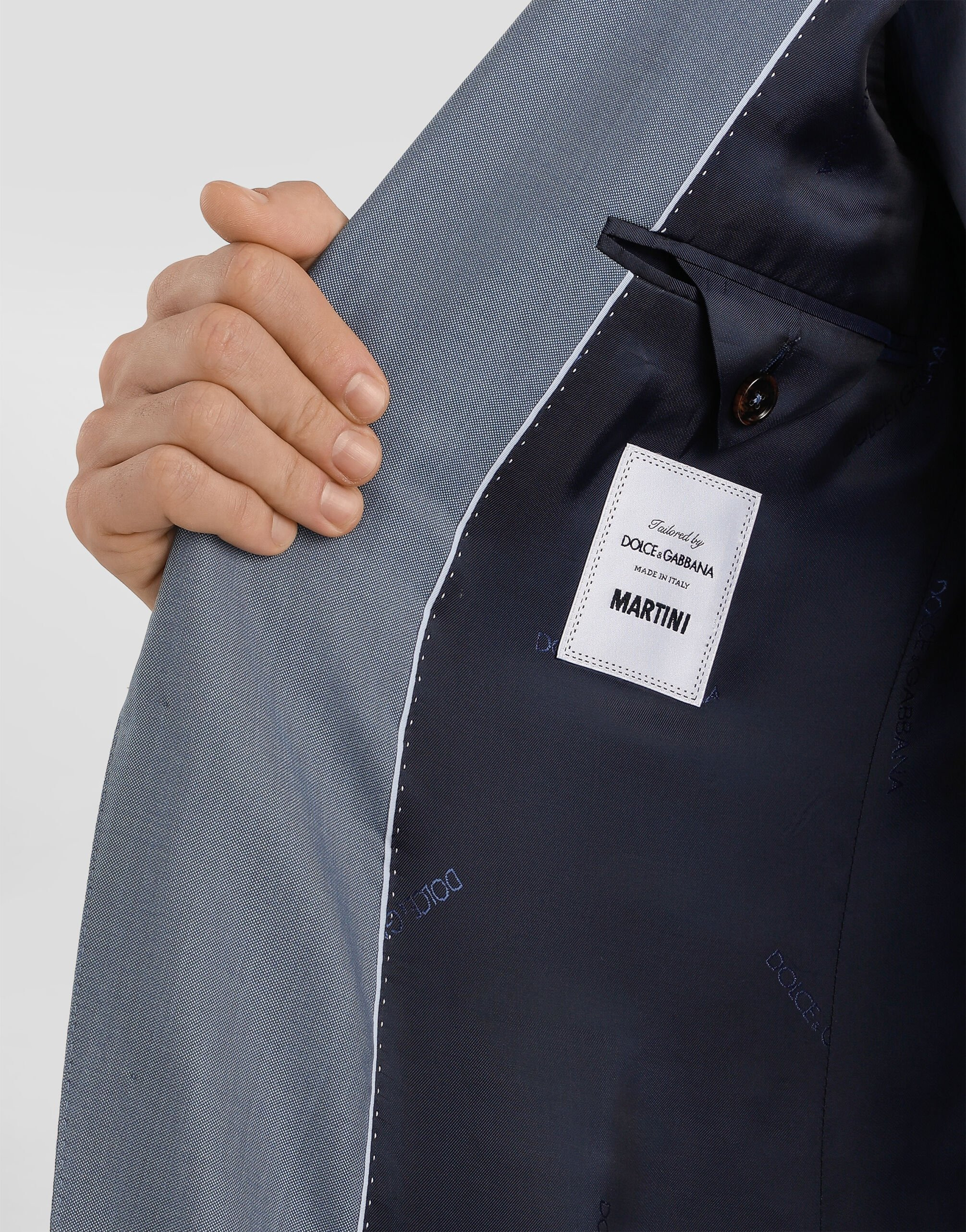 Single-breasted wool and silk  suit - 5