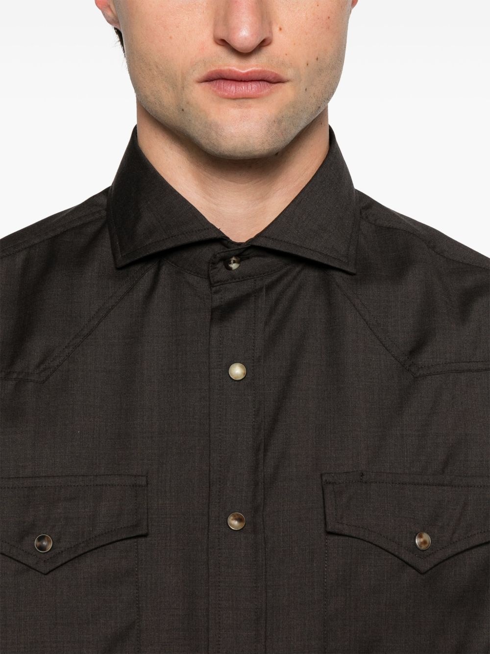 virgin wool shirt - 5