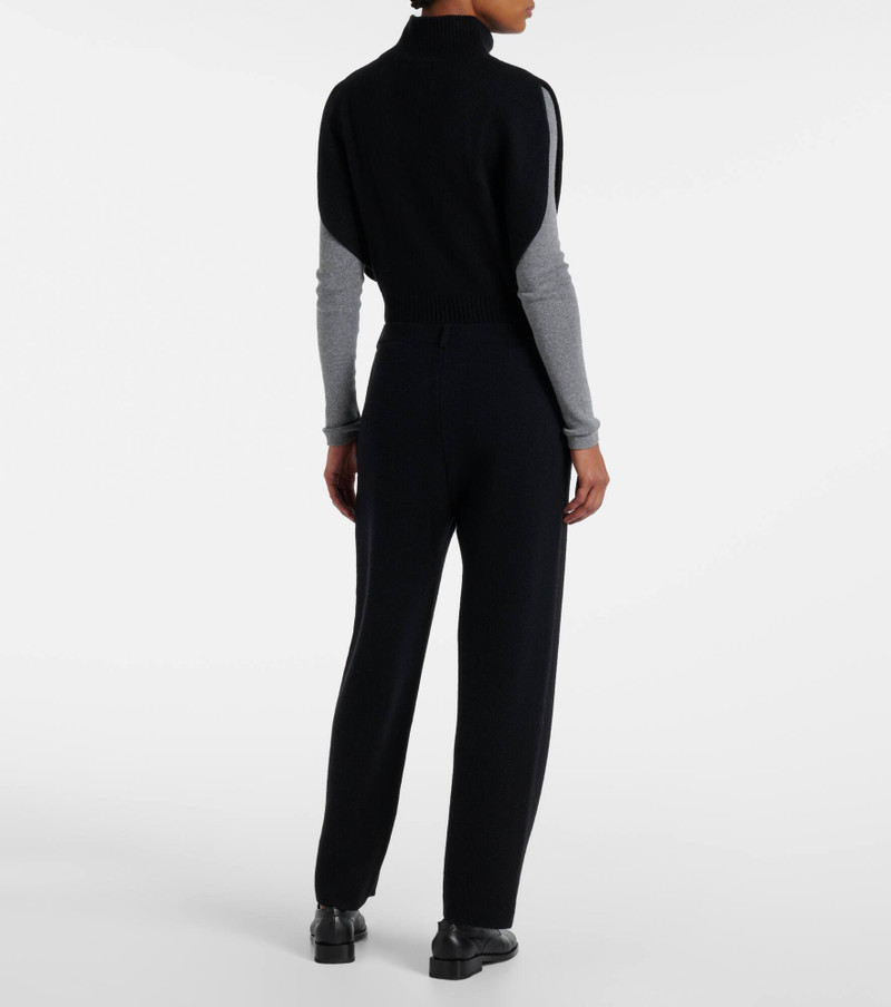 Sonya cashmere straight pants 3