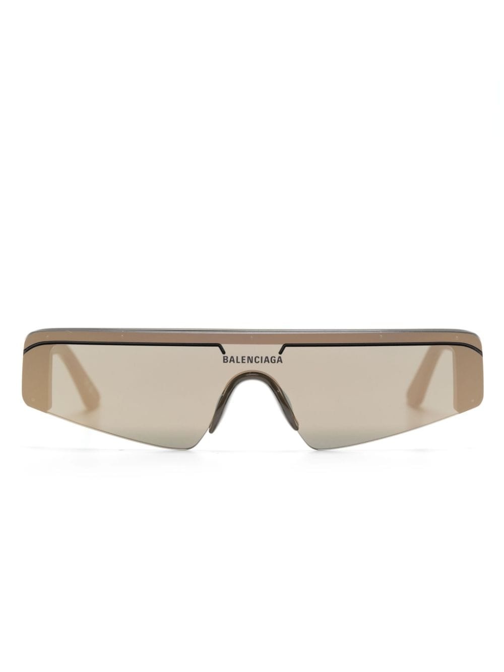 Ski rectangular-frame sunglasses - 1