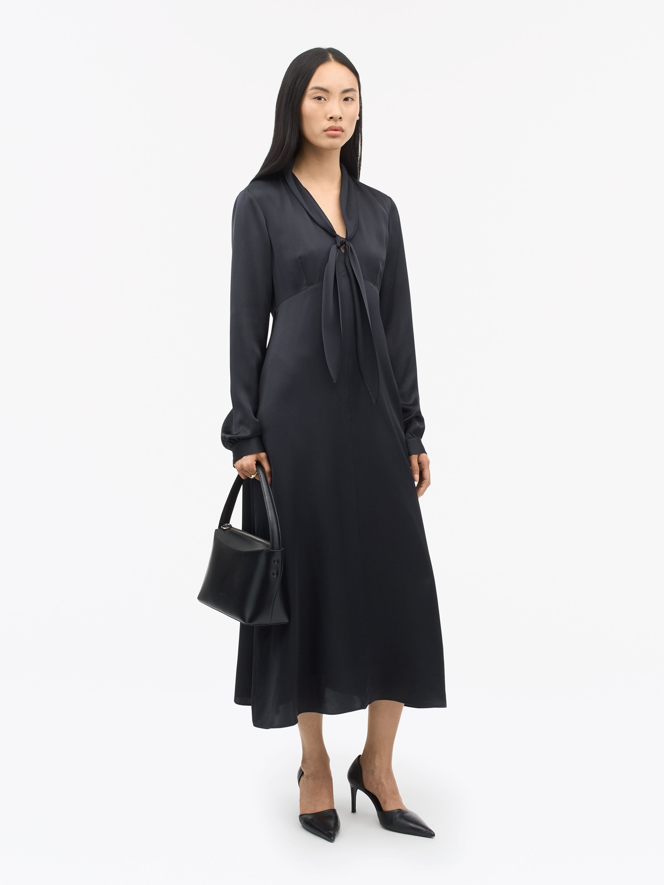 Tily Draped Midi Dress - 2