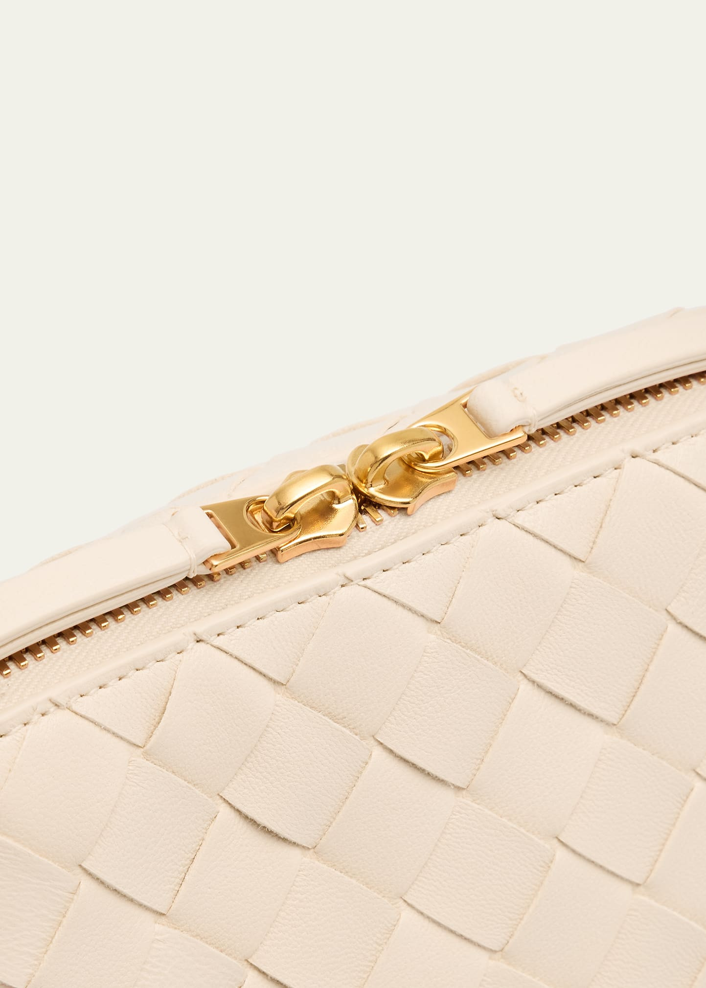 Zip Leather Pouch Shoulder Bag - 5
