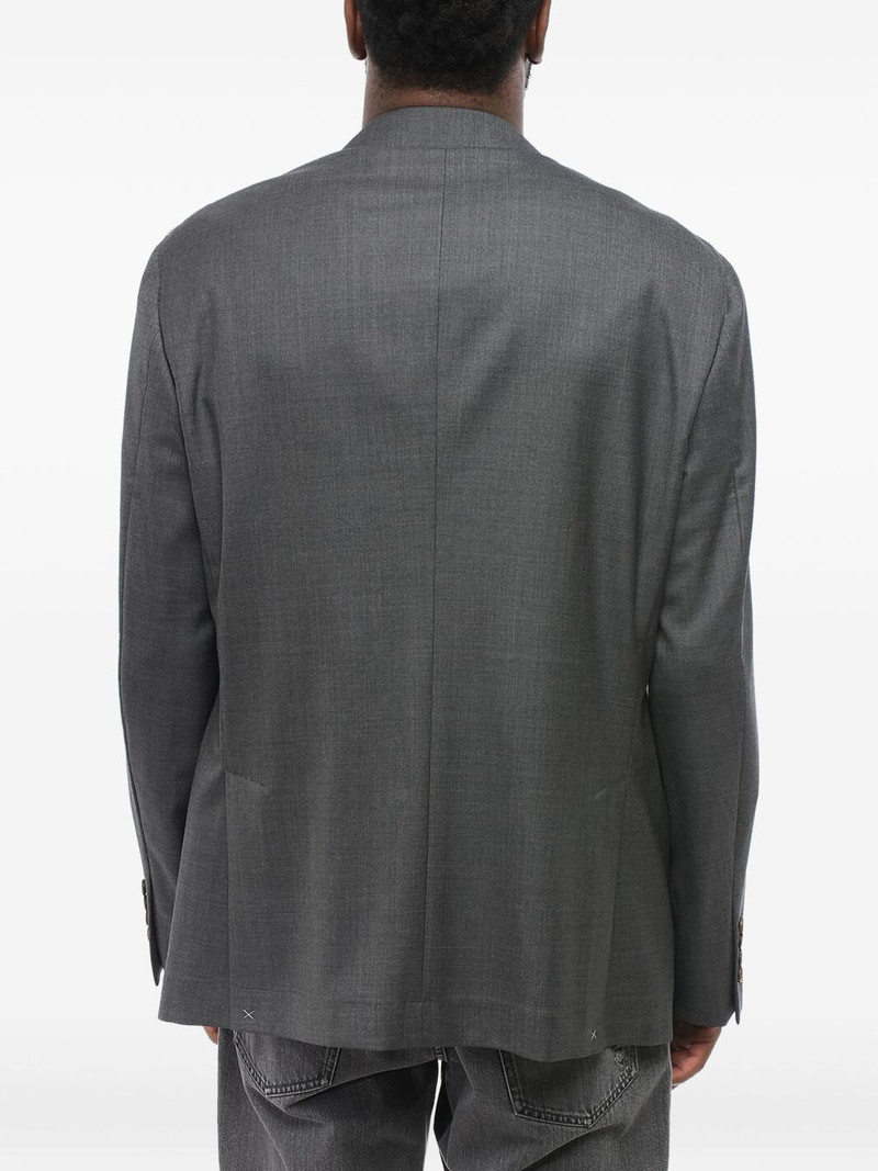 flap-pocket single-breasted blazer 3