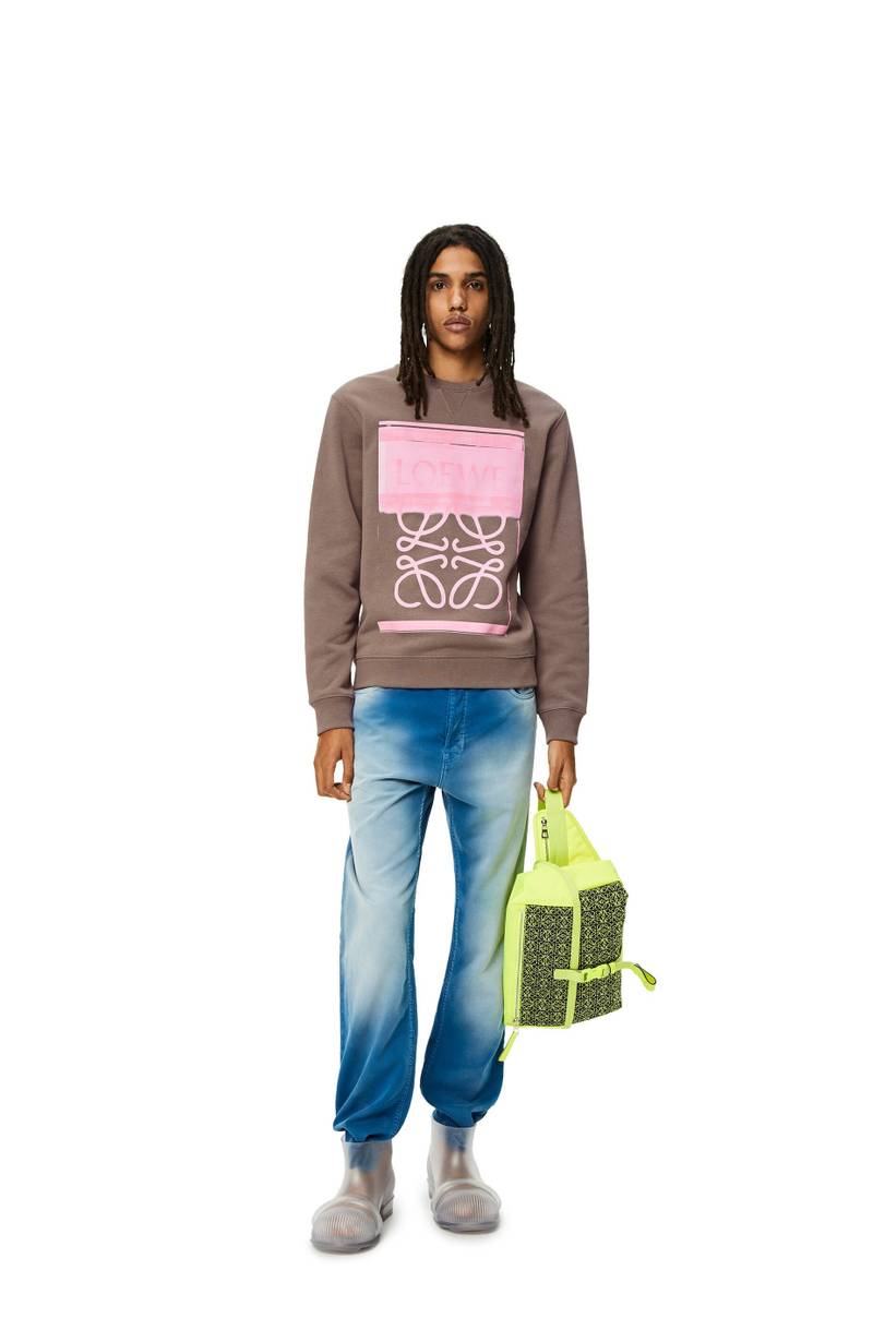 Loewe Photocopy Anagram sweatshirt in cotton outlook