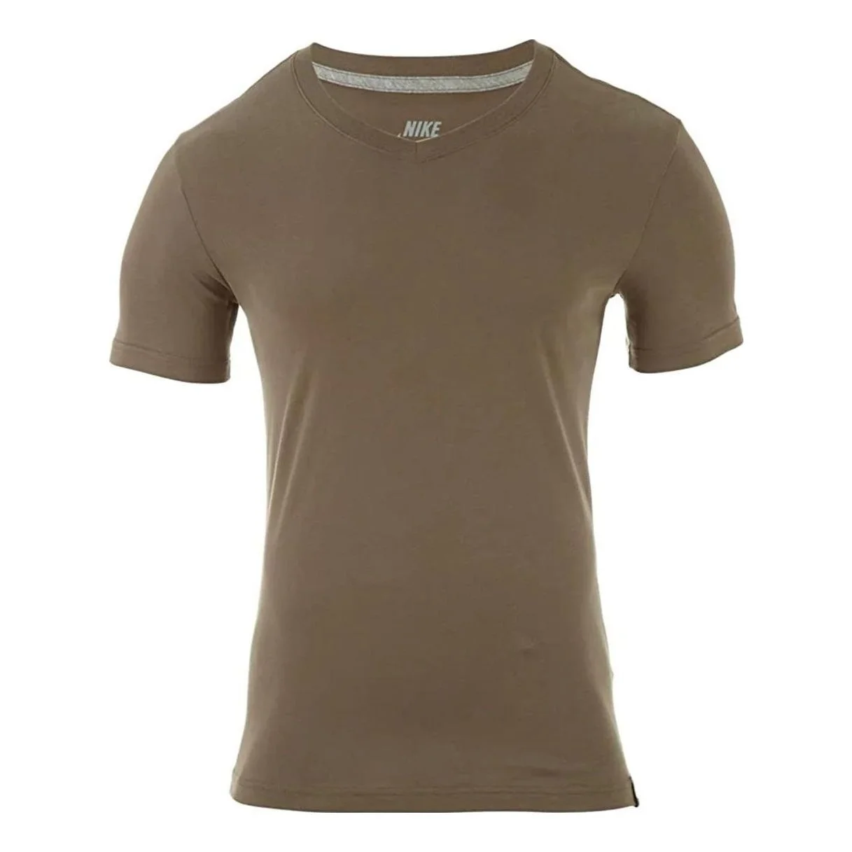 Nike V-neck short Sleeve T-shirt 'Brown' 464811-354 - 1