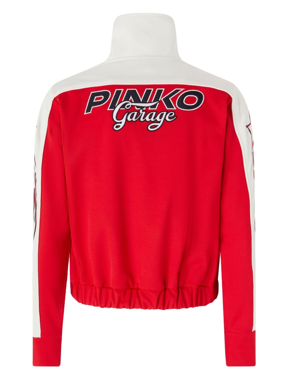 logo-appliqué jacket - 2