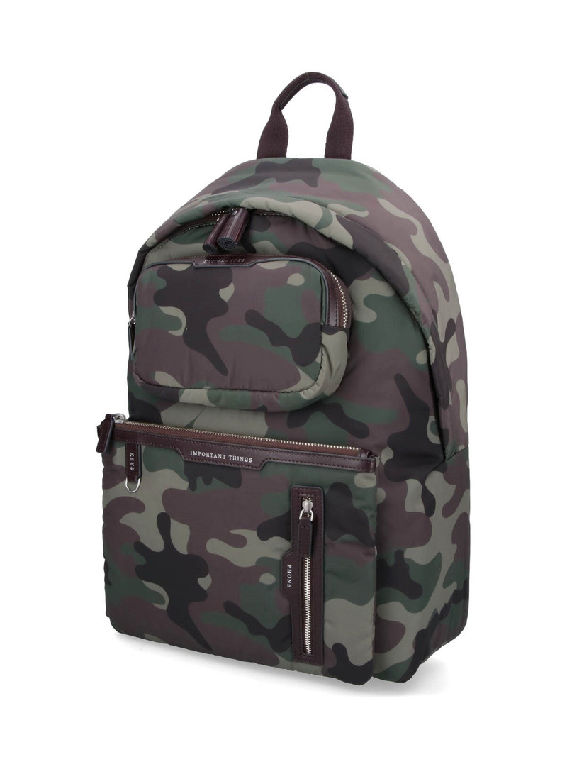 Anya Hindmarch 'CAMOUFLAGE MULTI POCKET' BACKPACK outlook