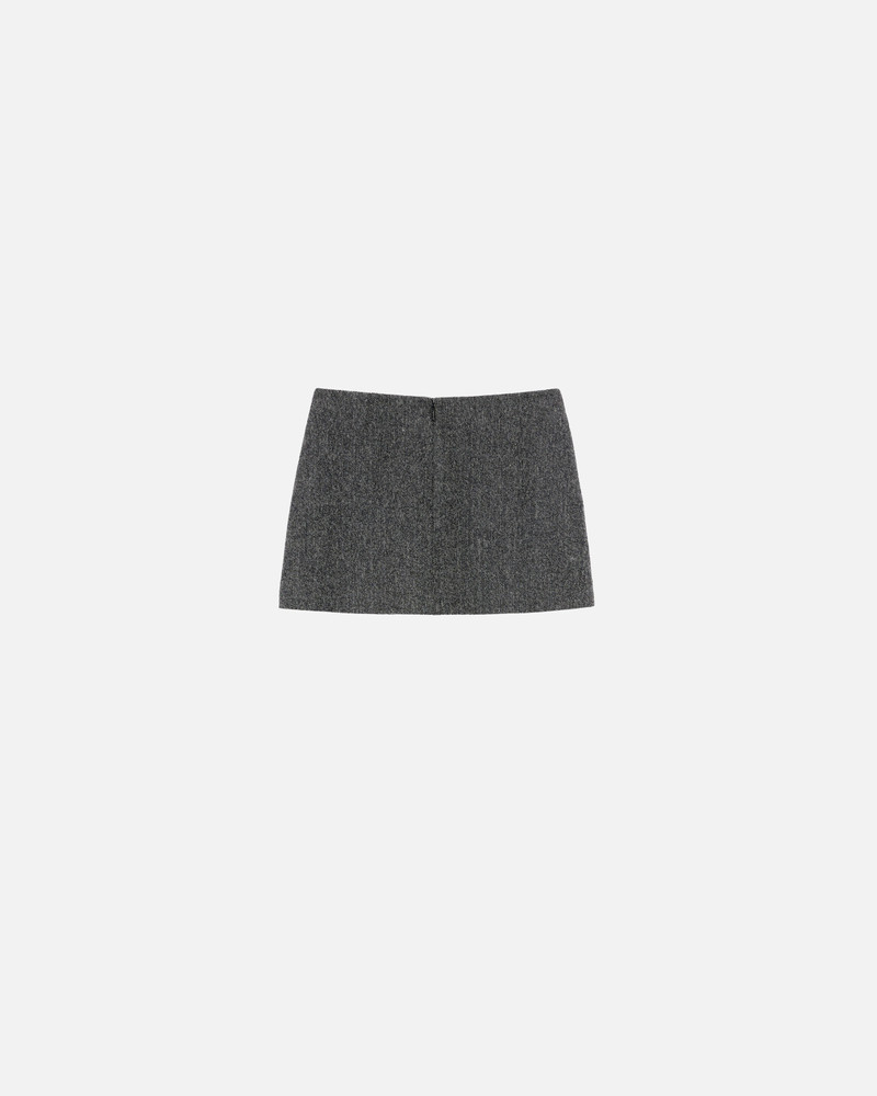 TWEED A-LINE MINI SKIRT 6