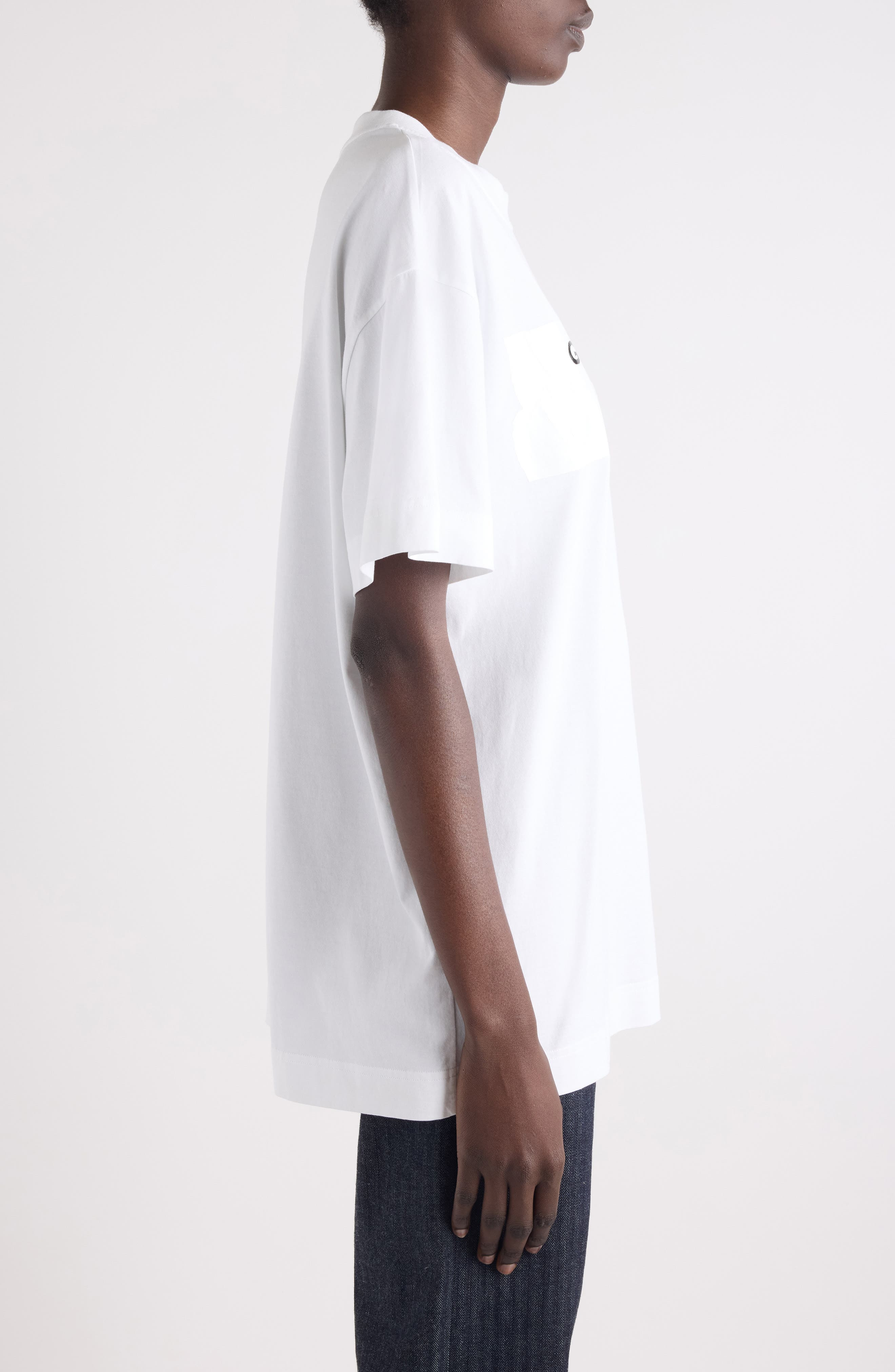 Givenchy Boxy Logo Graphic T-Shirt in White at Nordstrom - 4