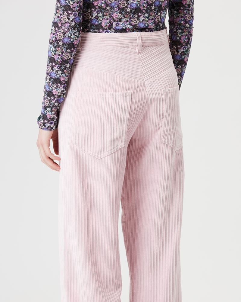 MILORSY CORDUROY VELVET FLARE PANTS - 5