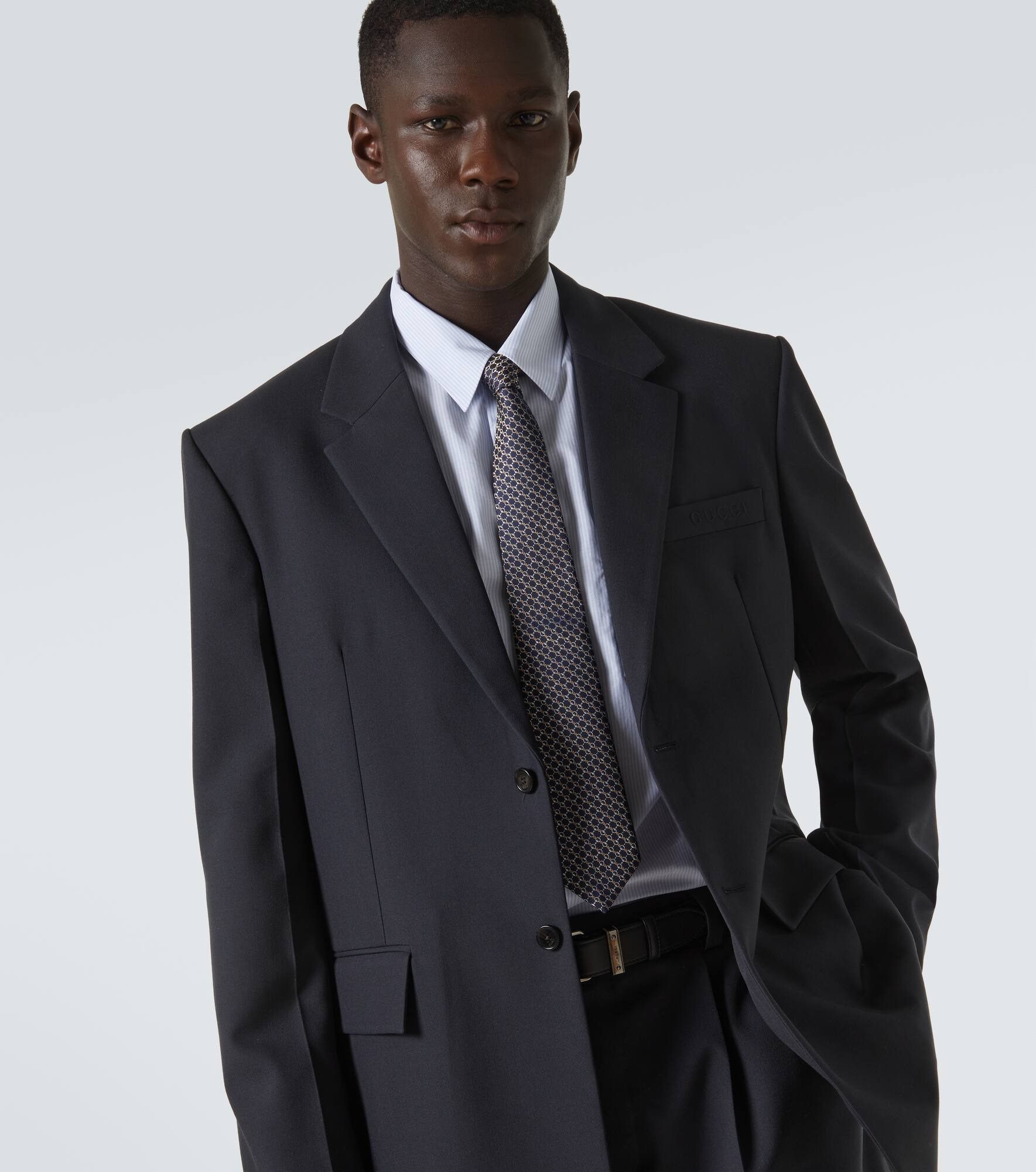 Silk jacquard tie - 2