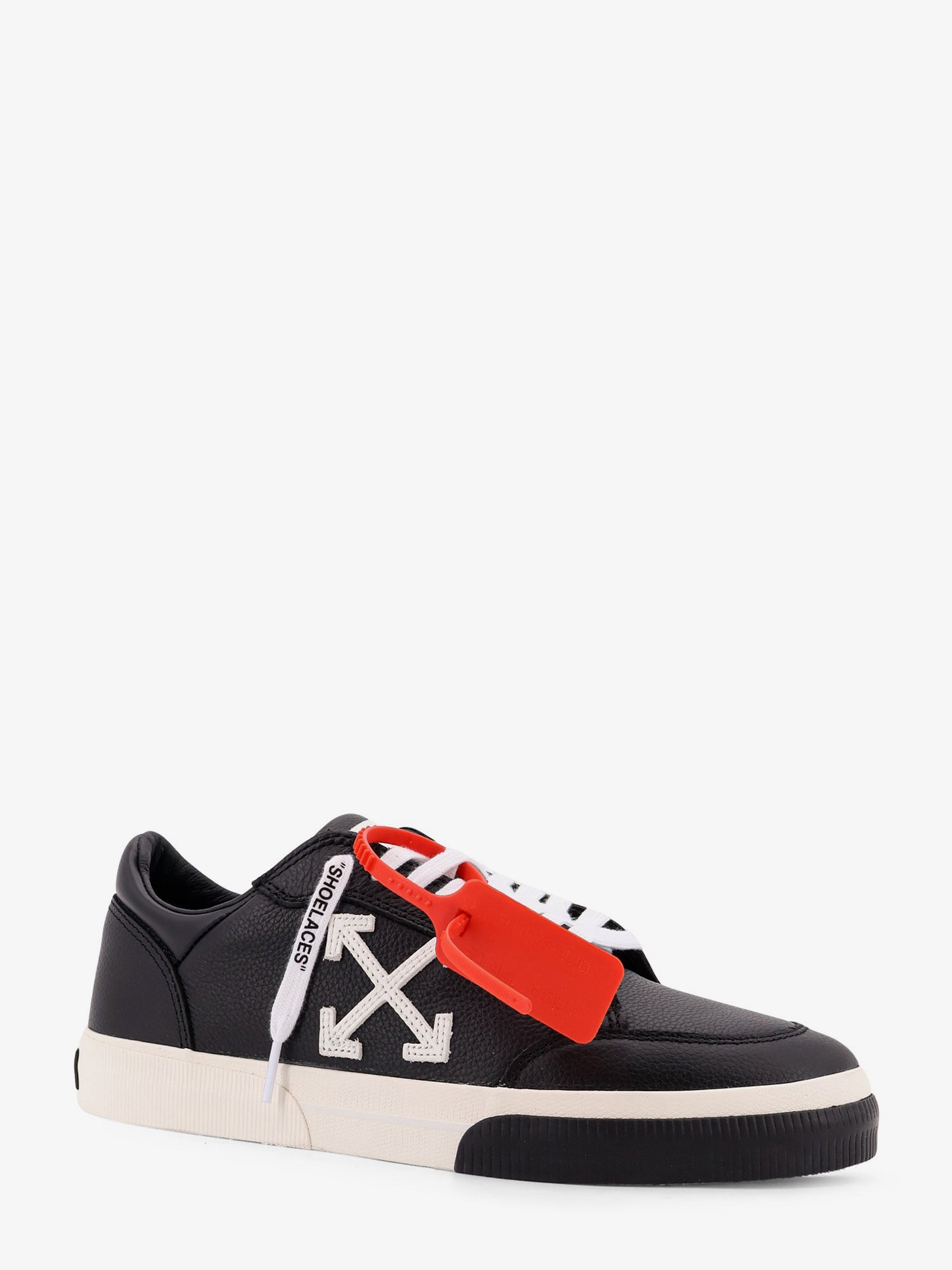 Off White Vulc Low Leather Low-Top Sneakers - 2