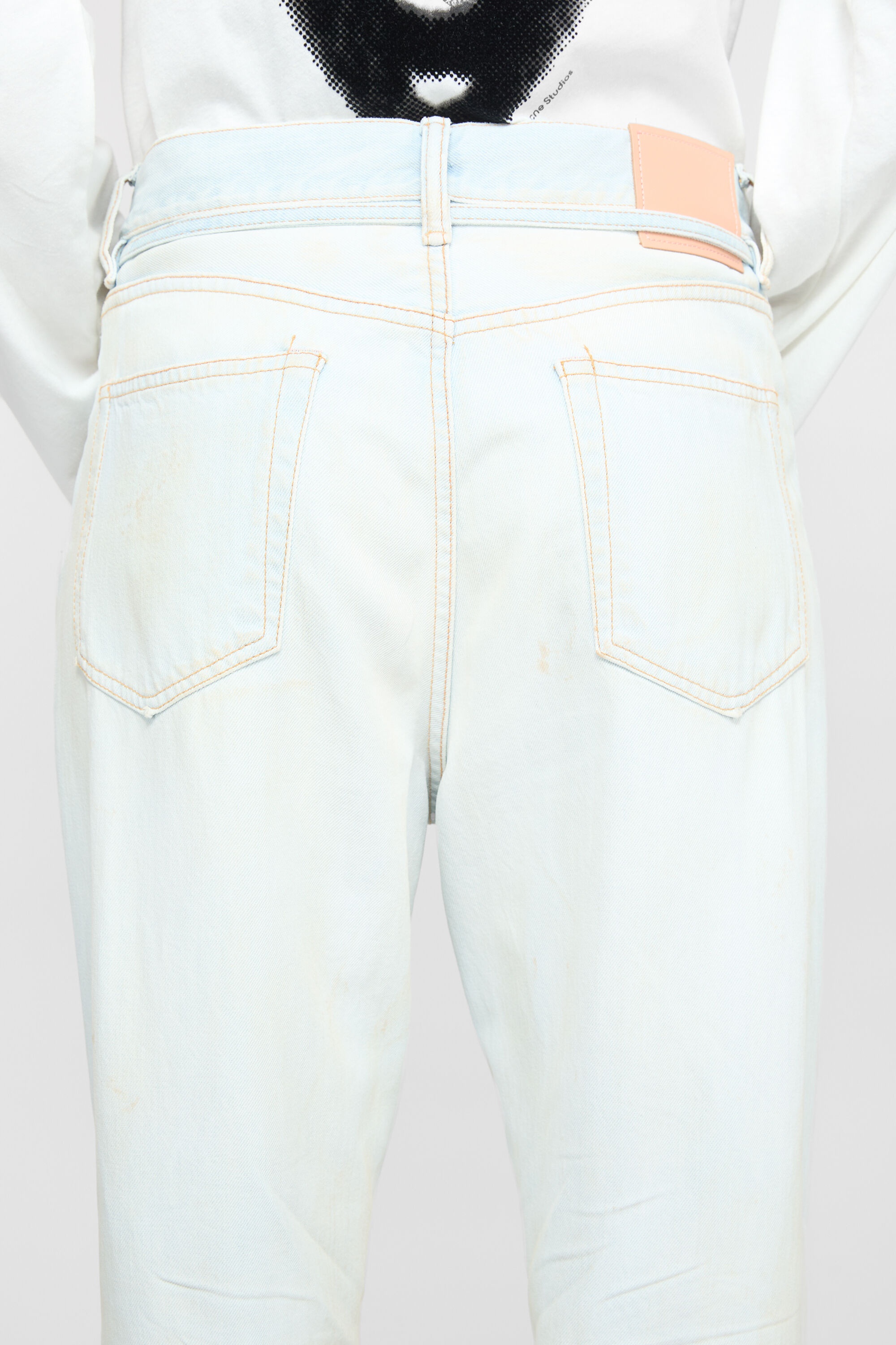 Loose fit jeans - 1991 Toj - Light blue/white - 7