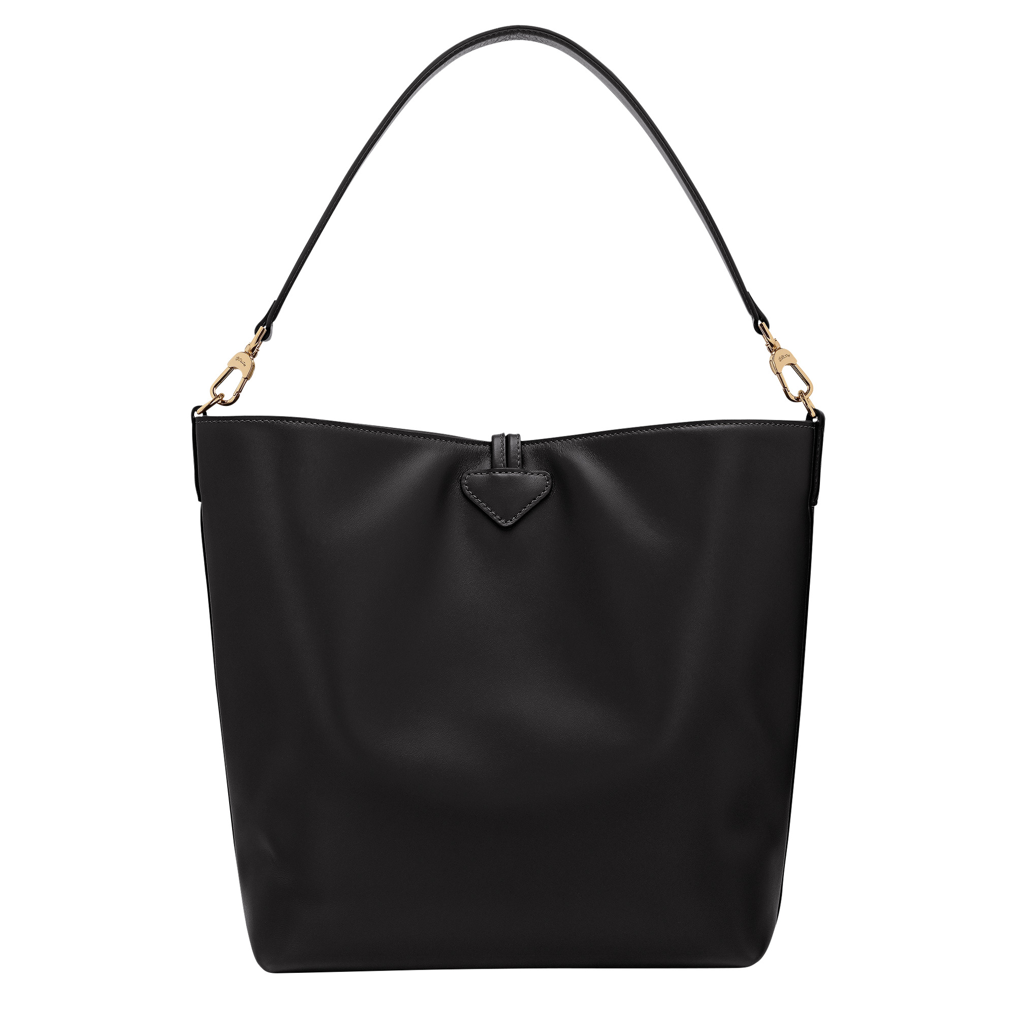 Le Roseau M Hobo bag Black - Leather - 4