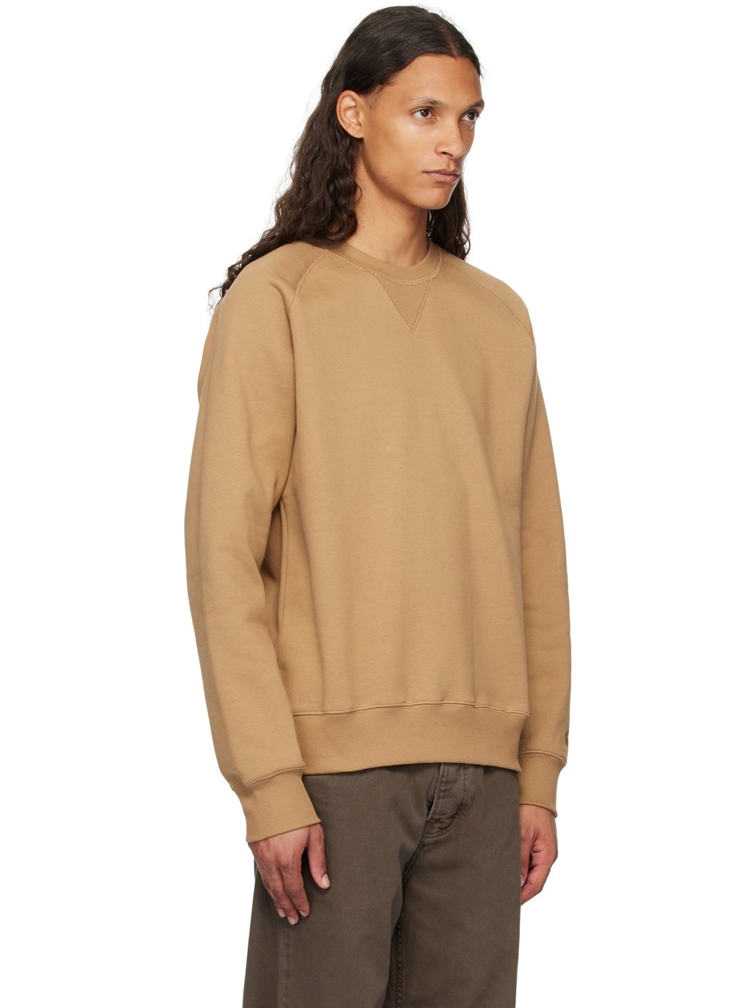 Tan Chase Sweatshirt - 2