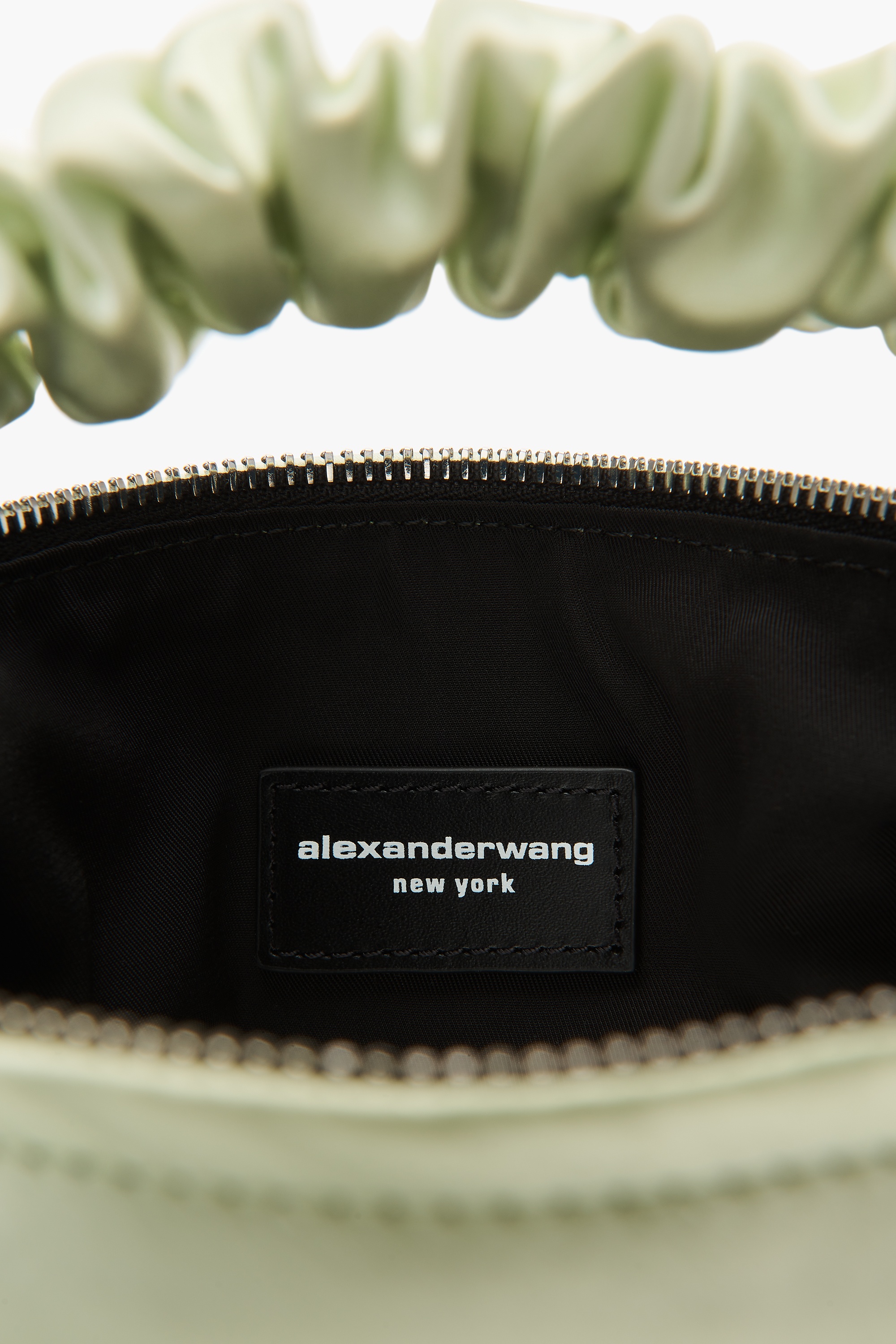 HOTFIX SCRUNCHIE MINI BAG IN SATIN - 4
