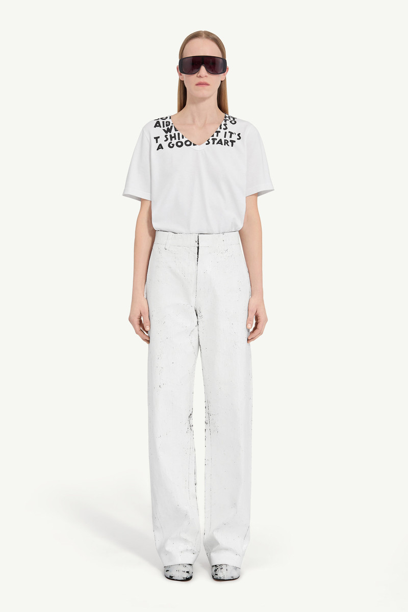 MM6 Maison Margiela Painted Tailored Trousers outlook