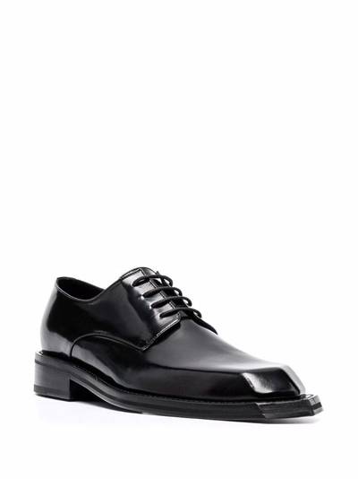 Martine Rose angled-toe Derby shoes outlook