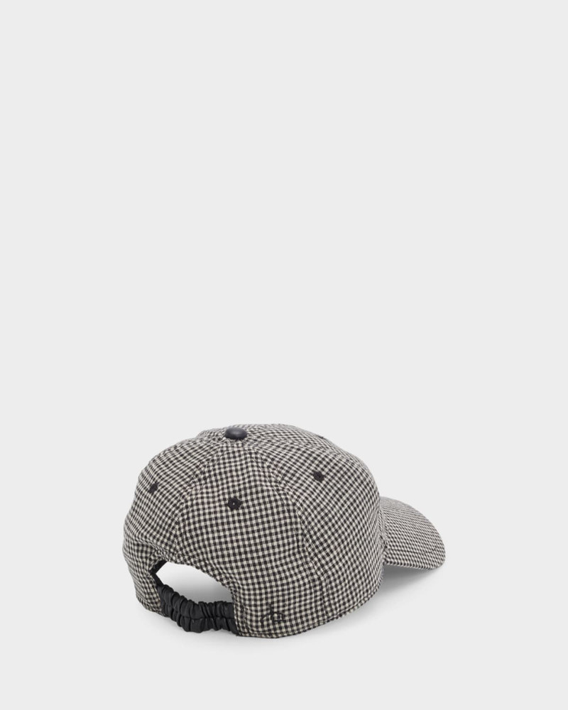 rag & bone Harlow Gingham Baseball Cap outlook