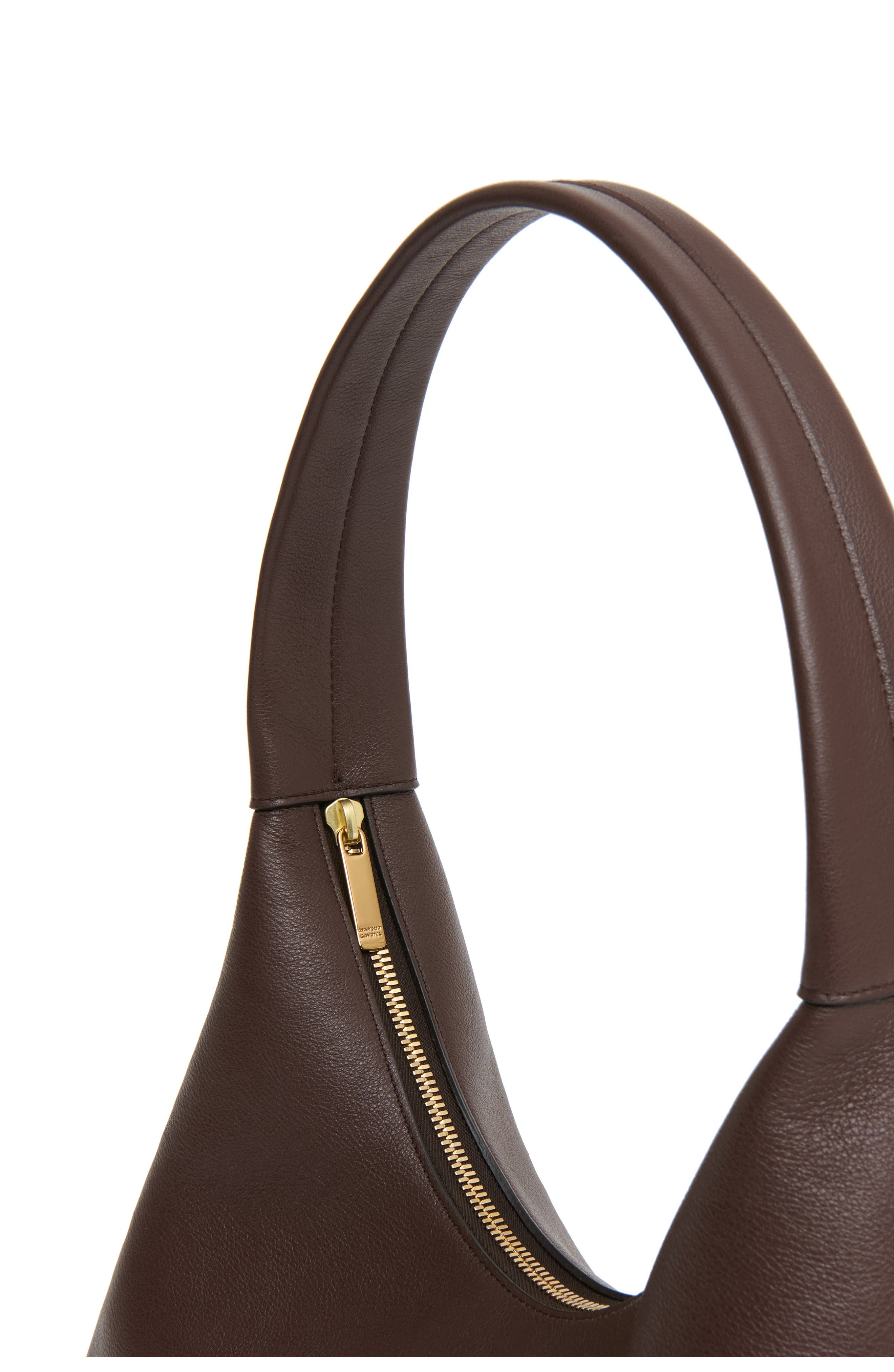 Mansur Gavriel Candy Baguette Leather Shoulder Bag in Chocolate at Nordstrom - 4
