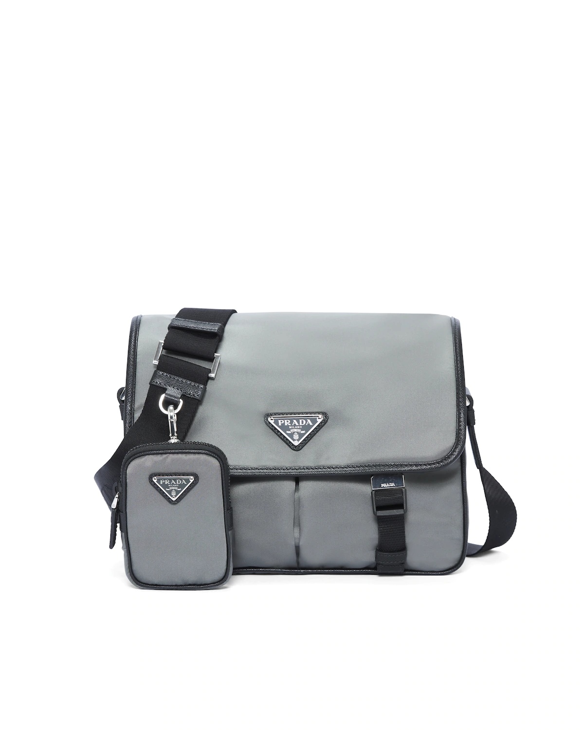 Nylon shoulder bag - 1