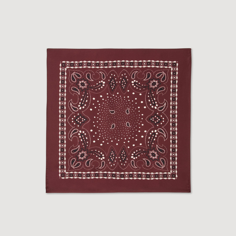 Sandro SILK BANDANA PRINT SCARF outlook