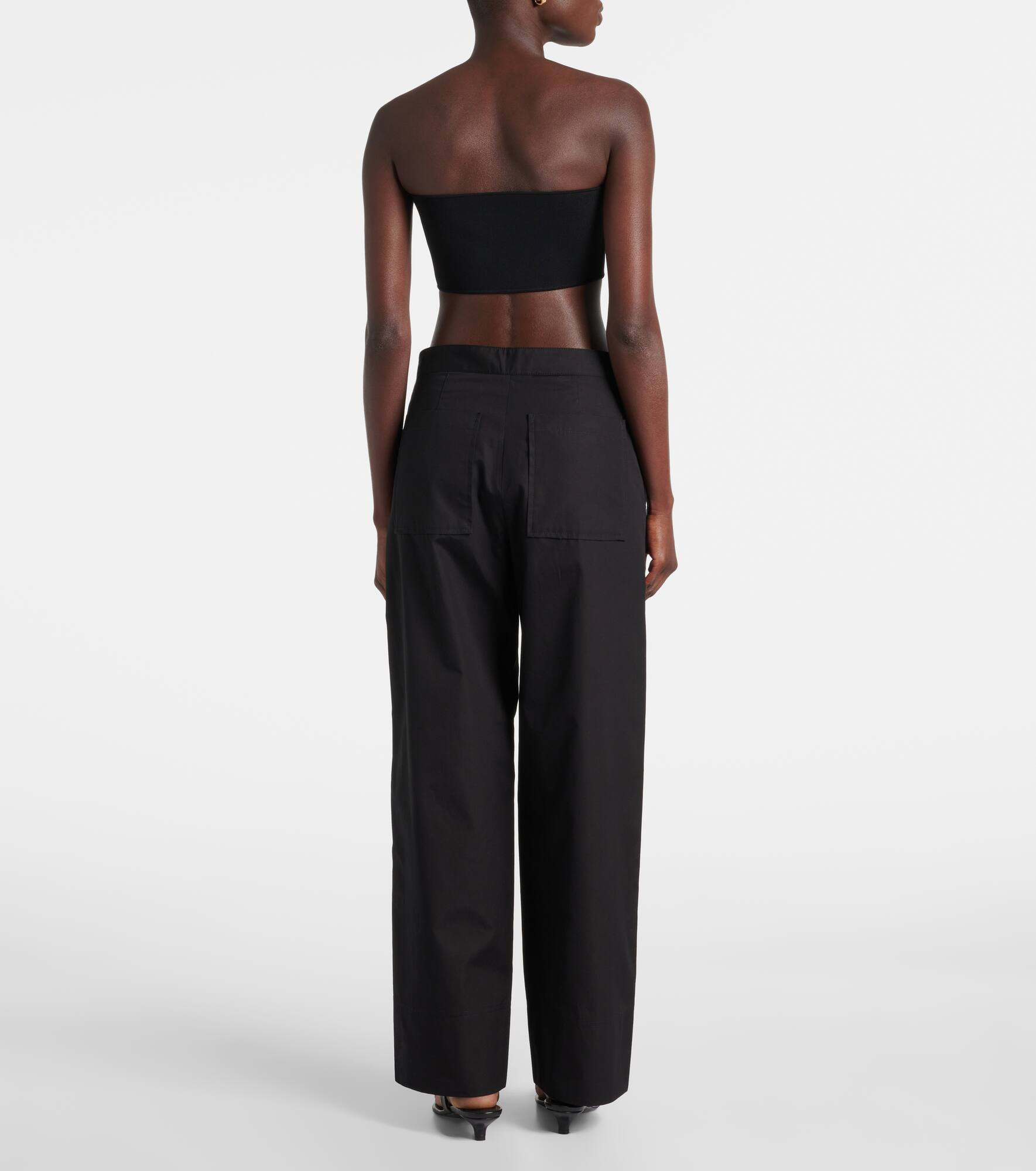Jersey bandeau top - 3