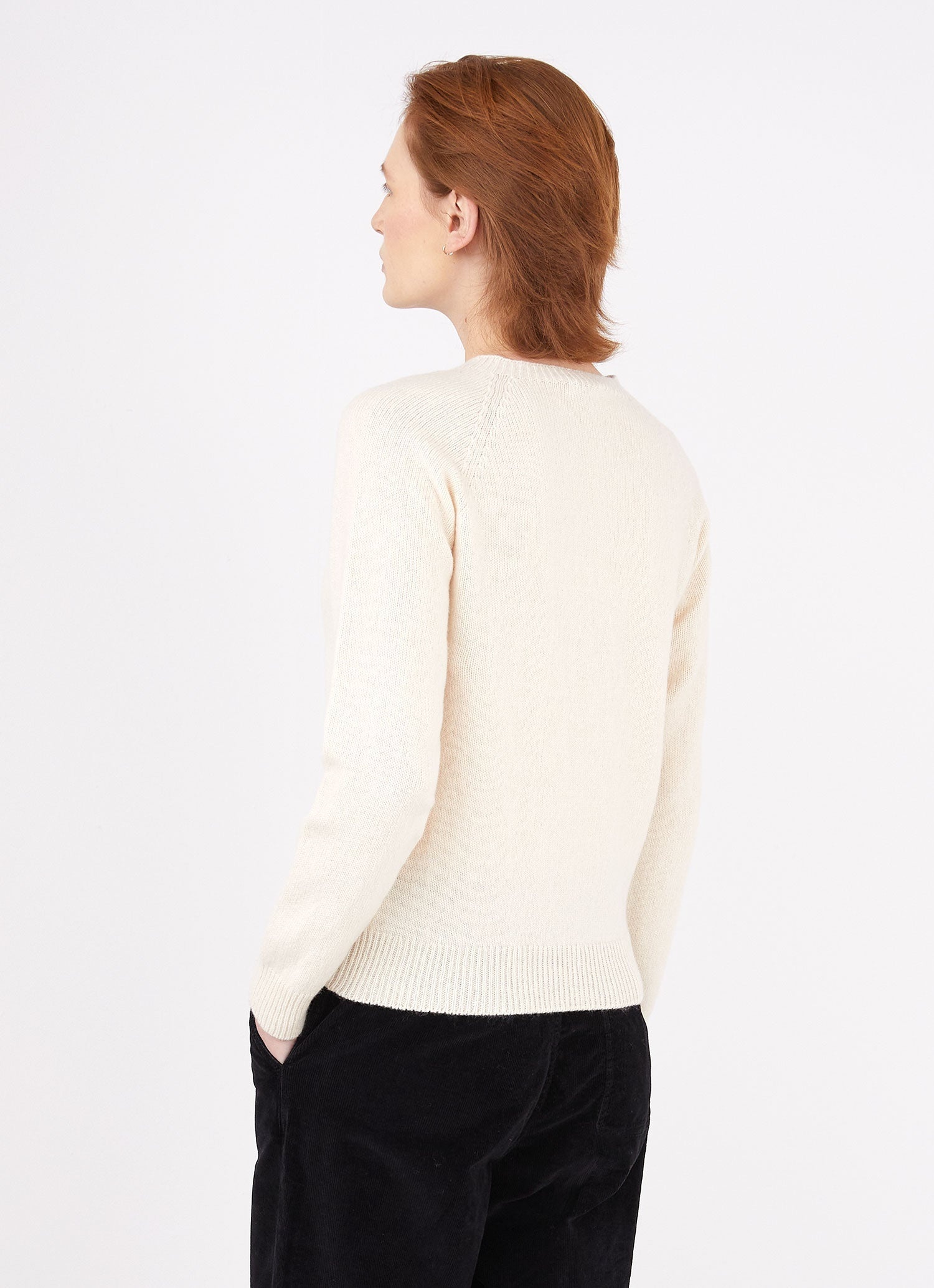 Lambswool Crew Neck Jumper - 4