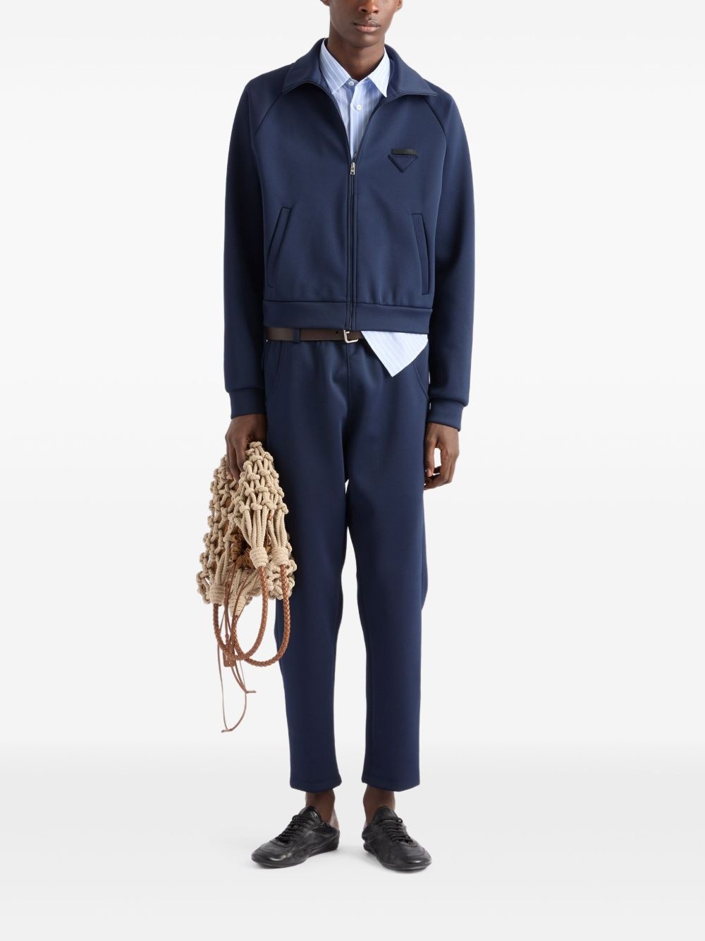 zip-up sweatshirt - 2
