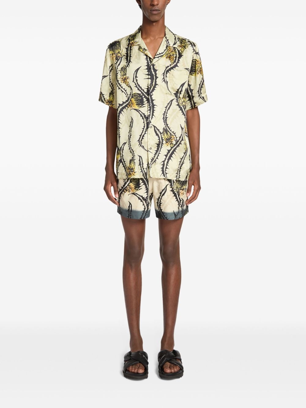 printed swim shorts - 2