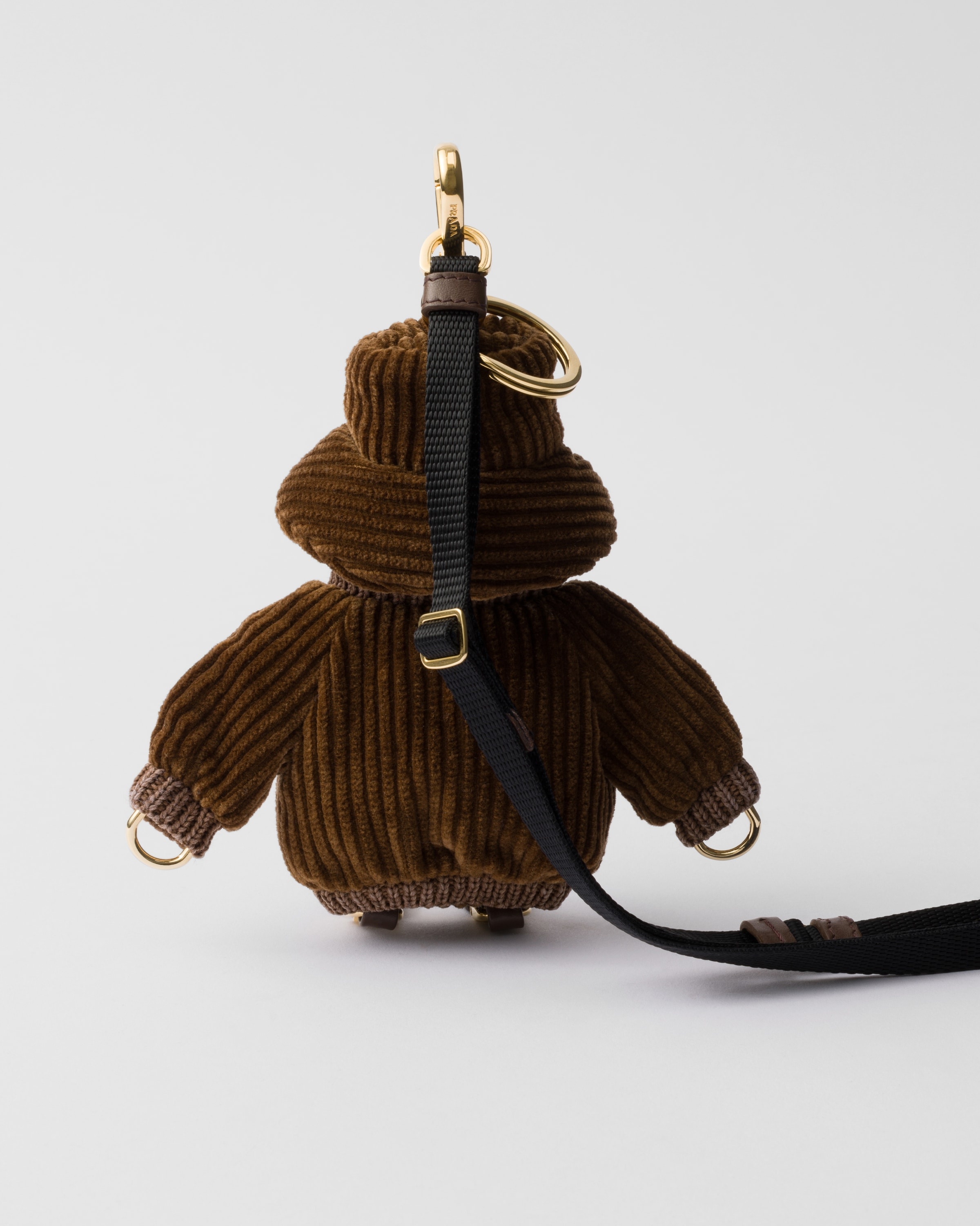 Soft Robot corduroy bag charm - 3