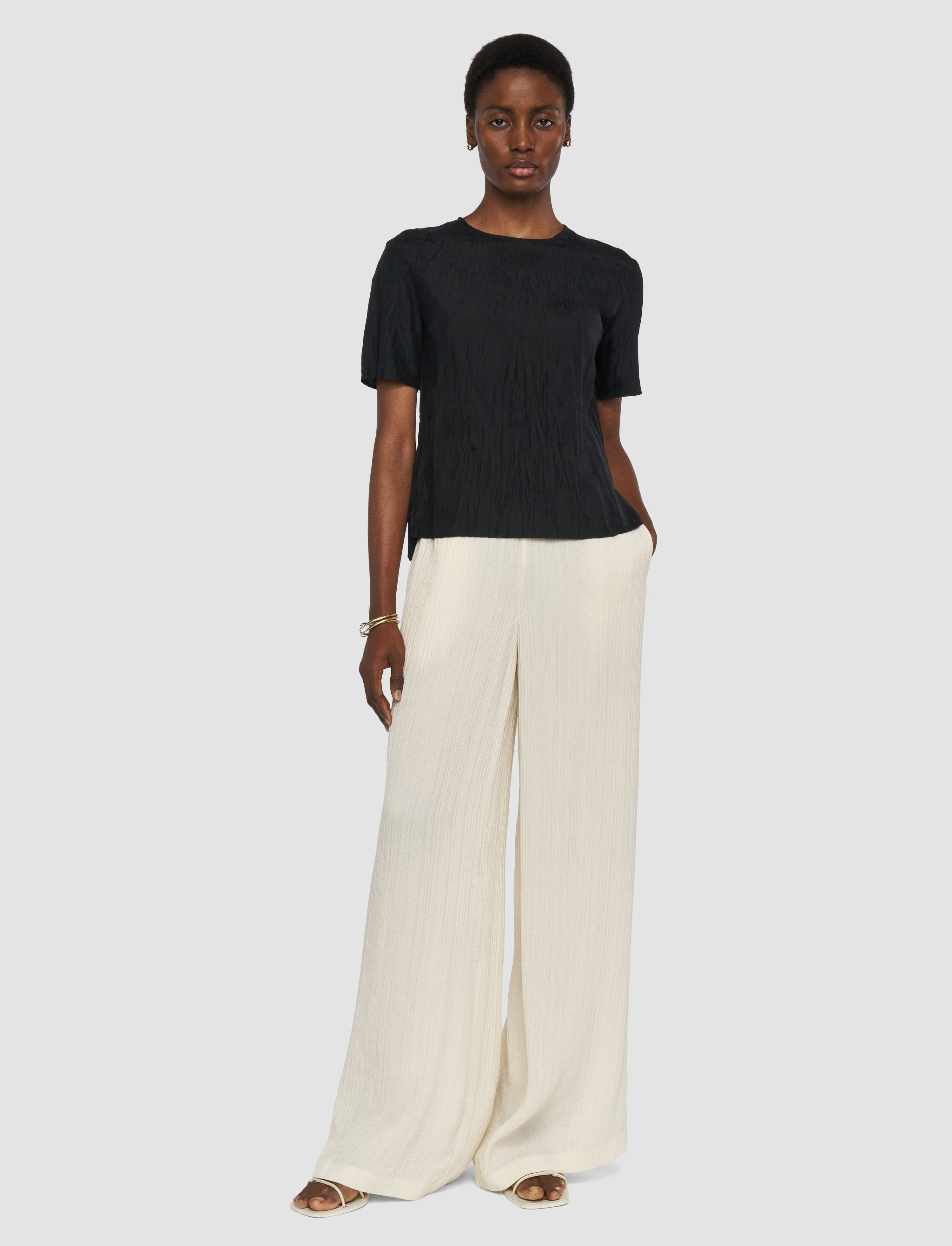 Brunet Habotai Silk Top - 2