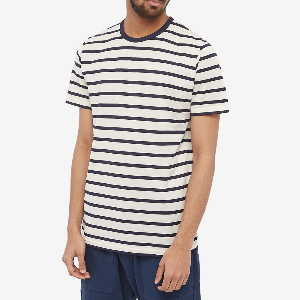 Sunspel Breton Stripe Tee - 3