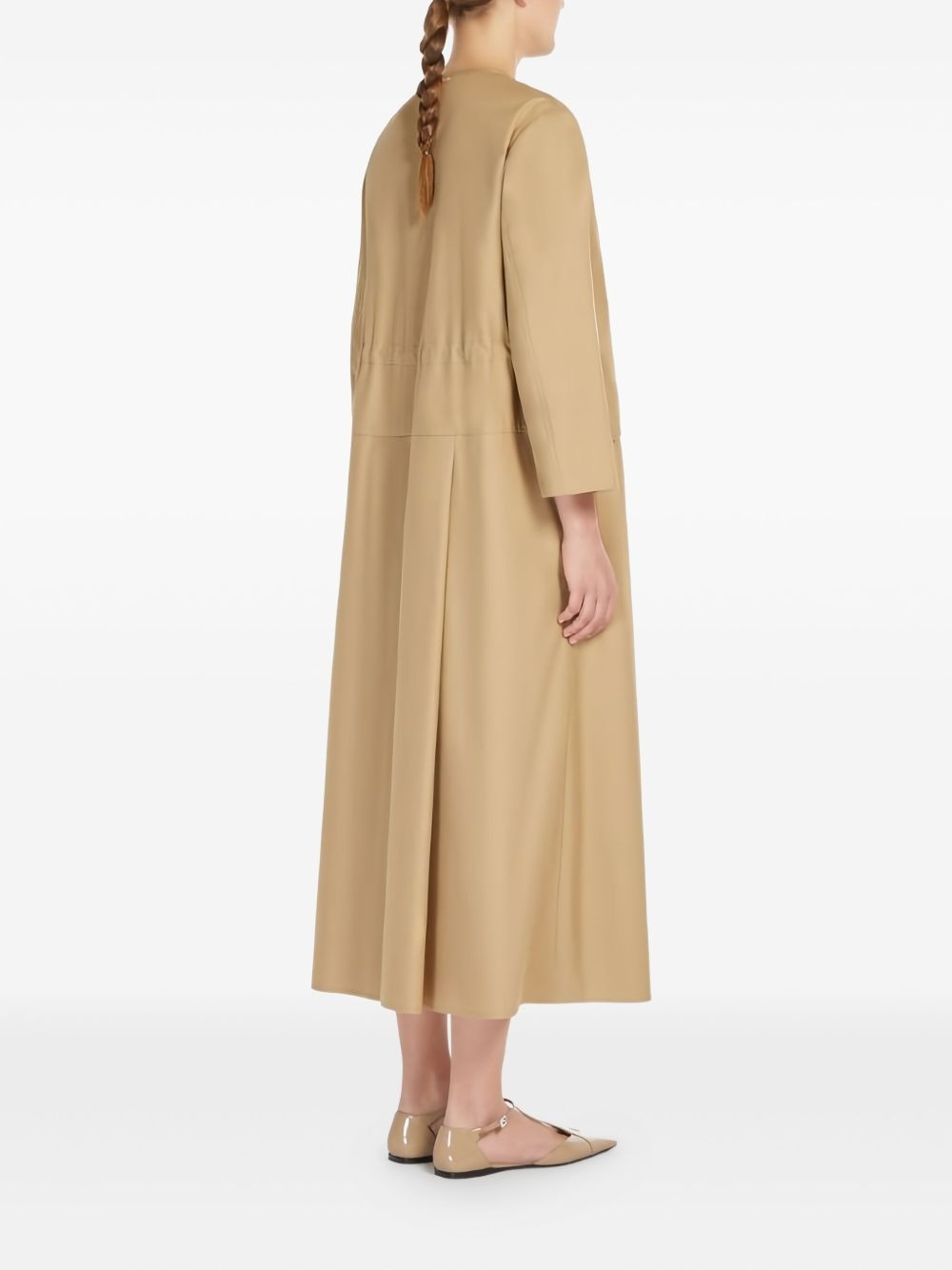 pleated maxi dress - 3