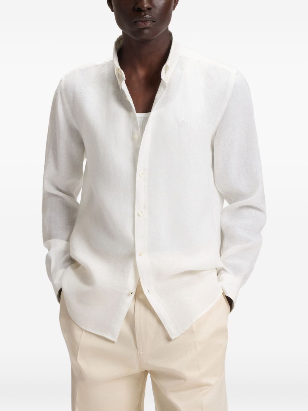 button-up long-sleeve shirt - 4