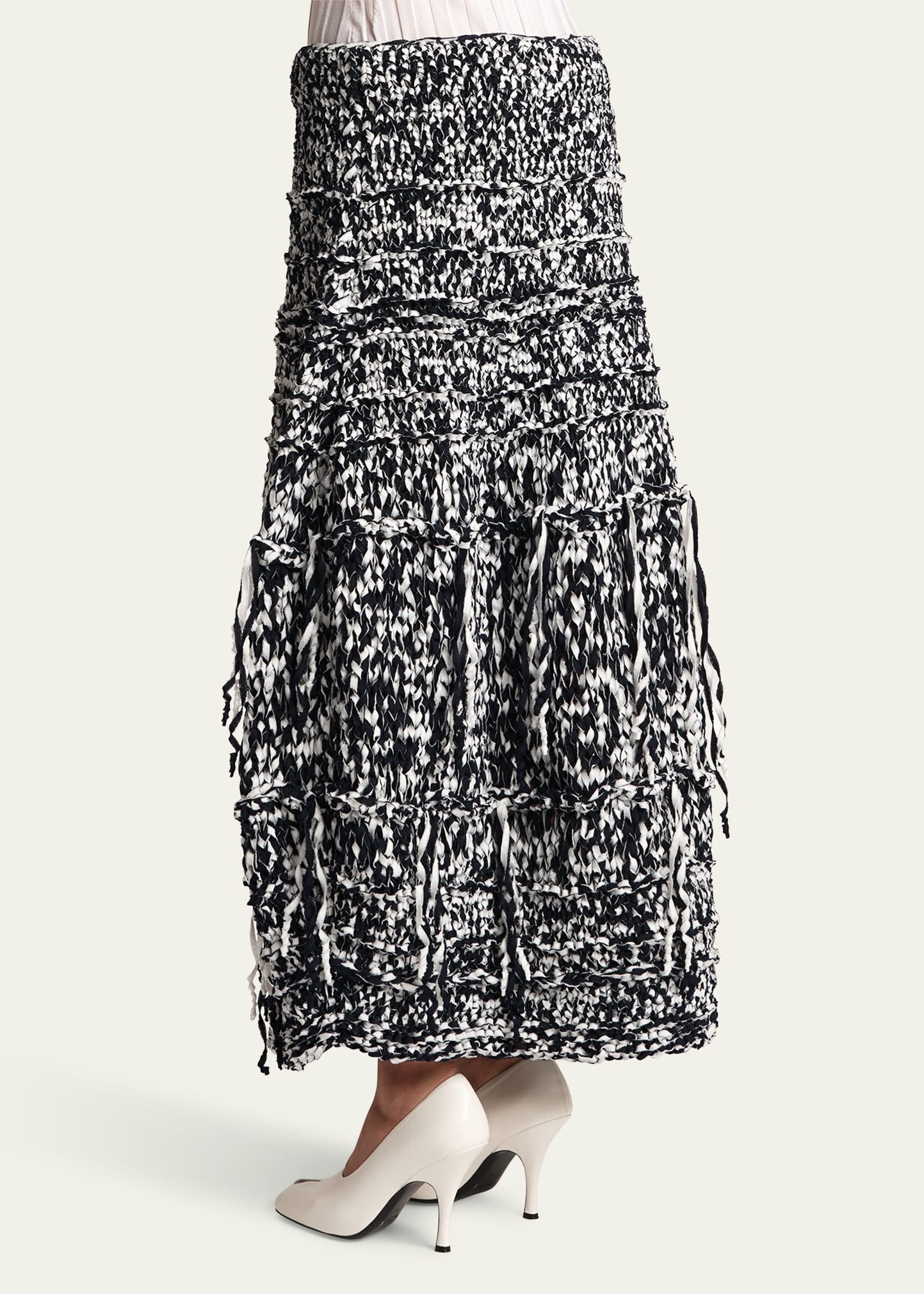 Inna Knit Cotton-Blend Maxi Skirt - 3