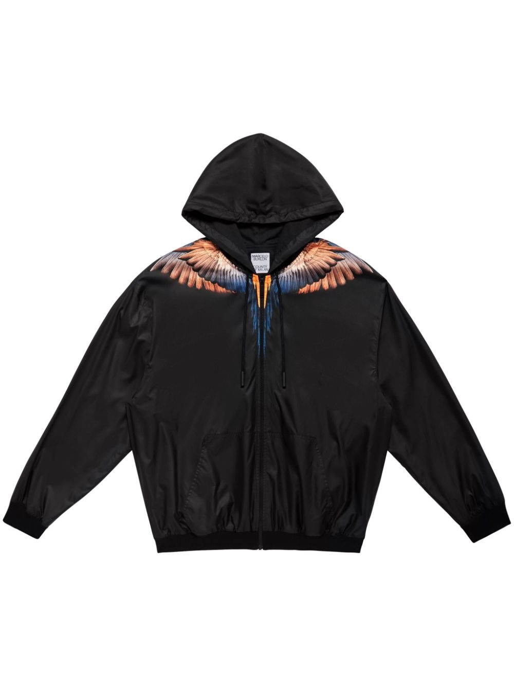 Icon Wings-print hooded jacket - 1