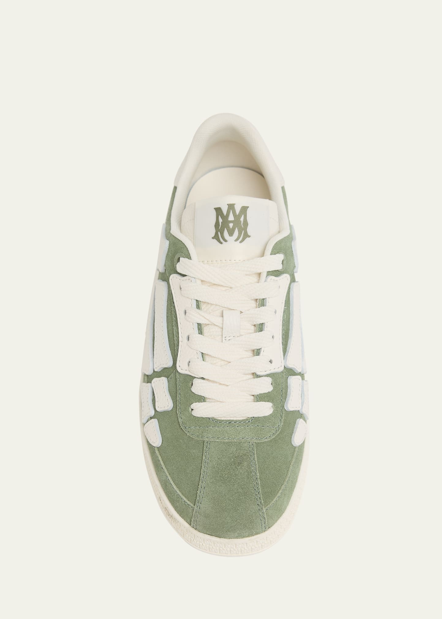 Men's Pacific Bones Suede Low-Top Sneakers - 5