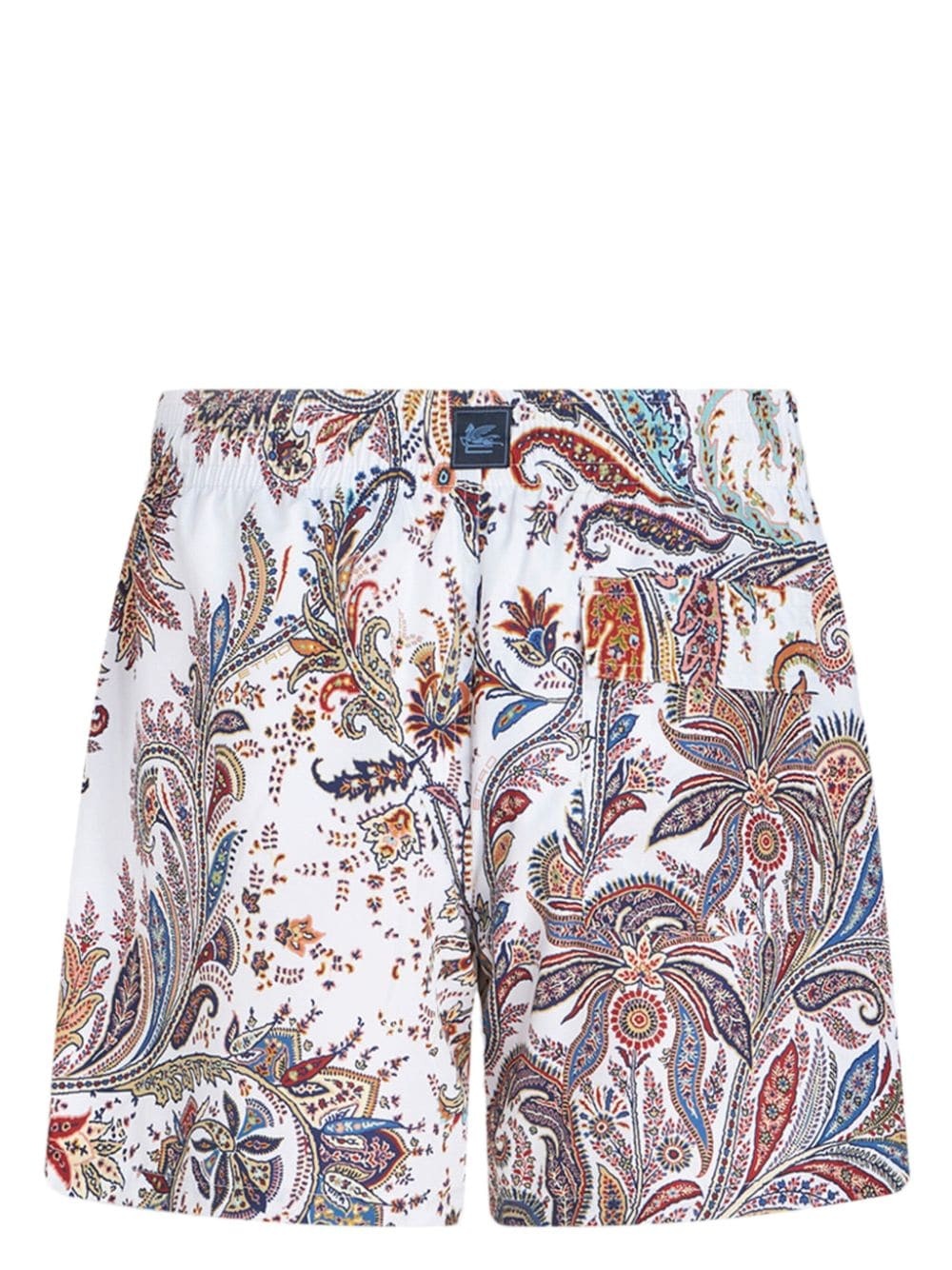 paisley-print drawstring swim shorts - 2