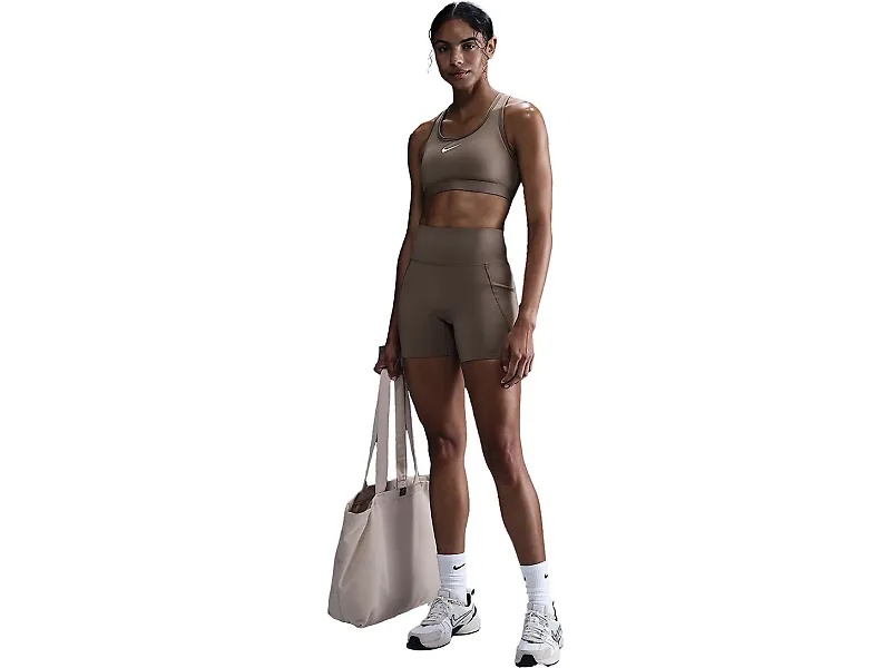 Nike Universa Medium-Support High-Waisted 5" Biker Shorts with Pockets - 2