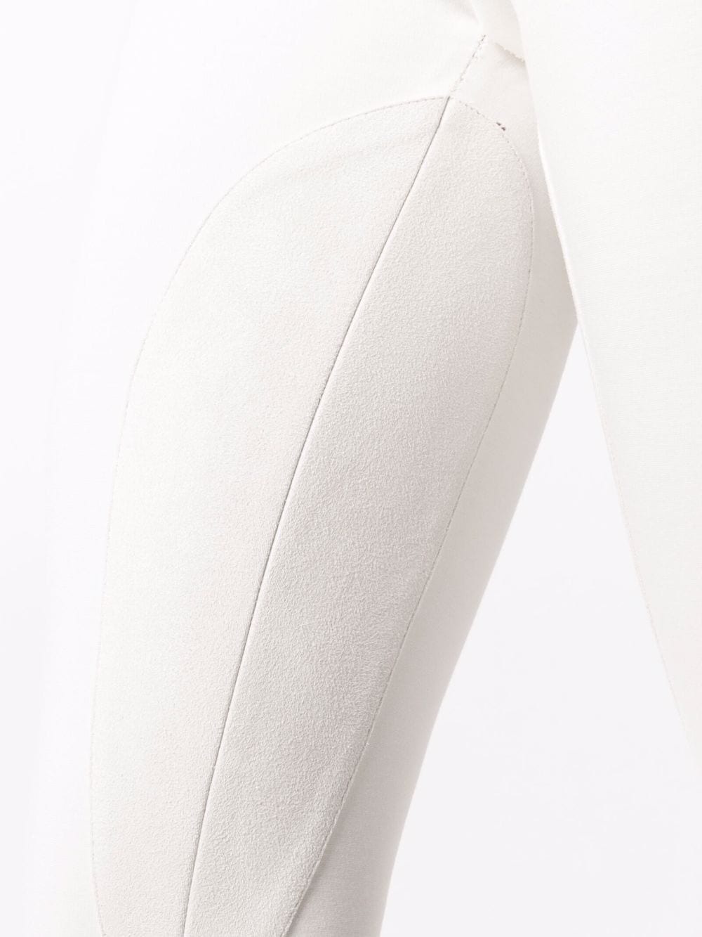 two-tone high-waisted leggings - 5