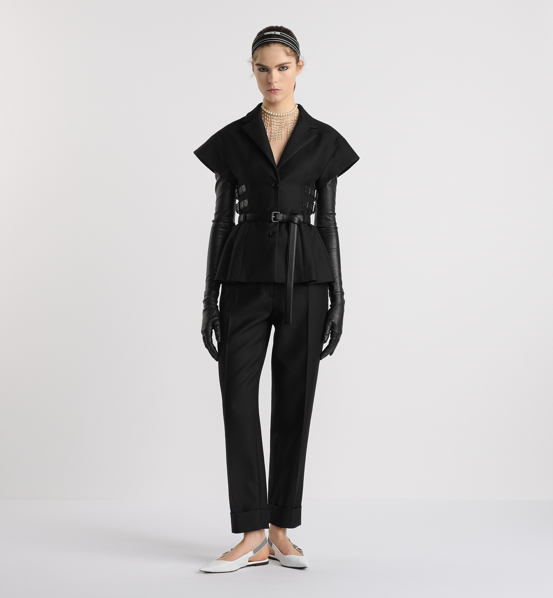Short-Sleeved Belted Jacket - 2